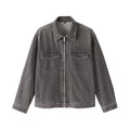 Kapok Blend Denim Blouson