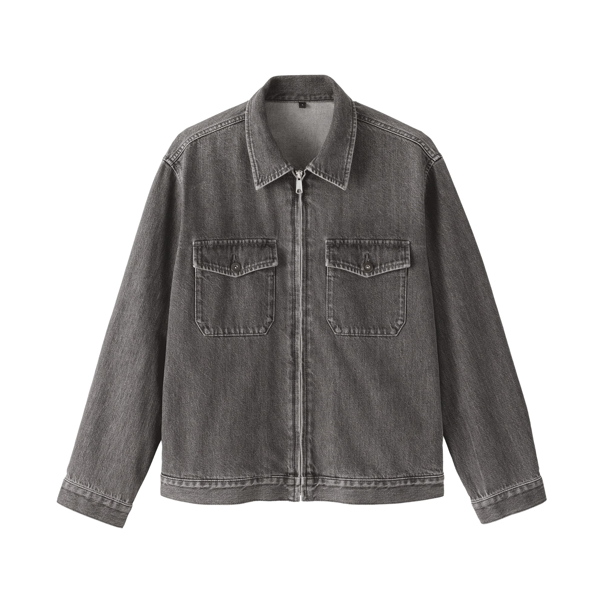 Kapok Blend Denim Blouson