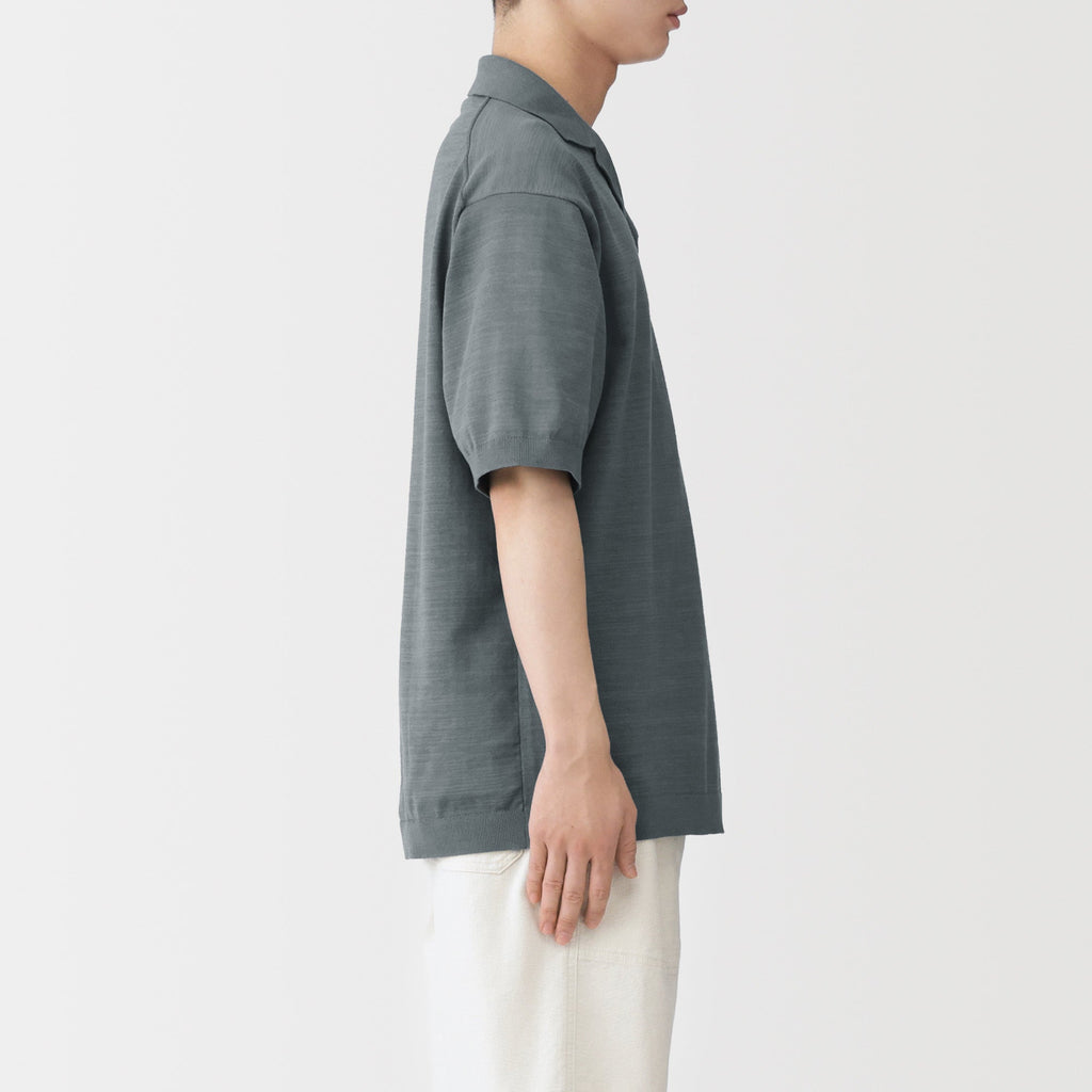 Quick Dry Open Collar Shirt