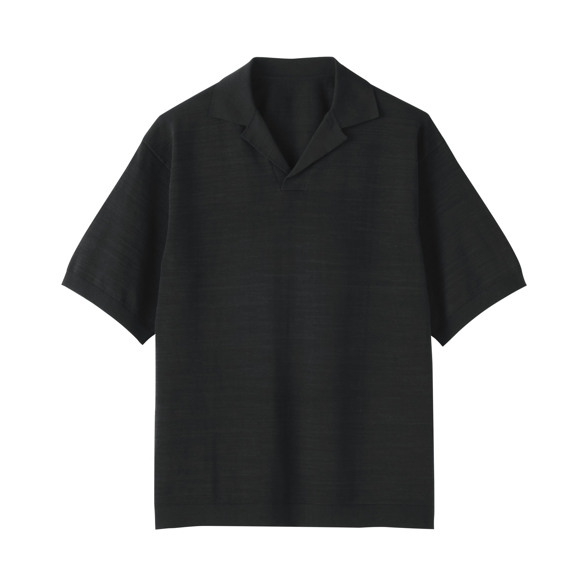 Quick Dry Open Collar Shirt