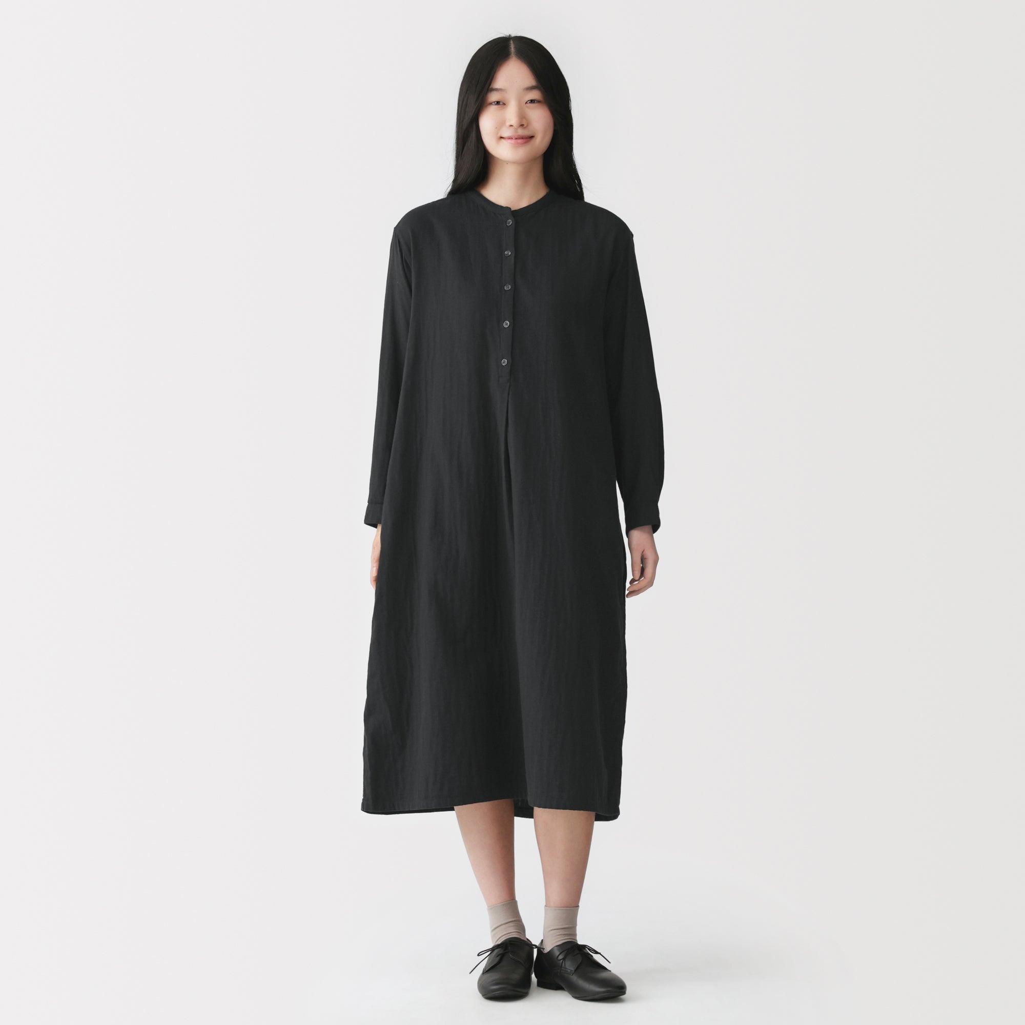 Kapok Blend Double Gauze Dress