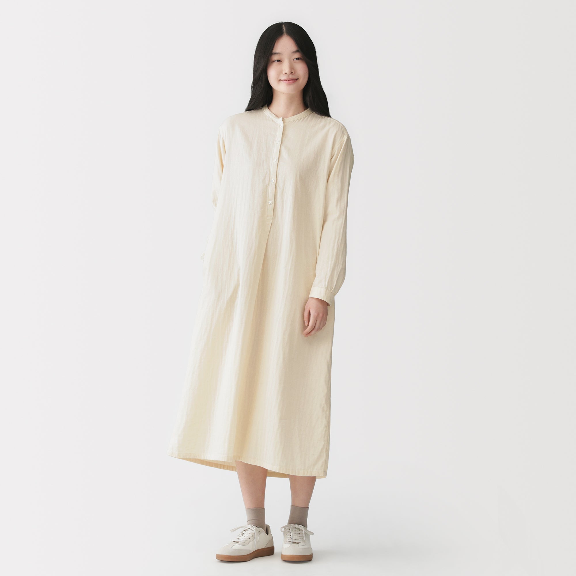 Kapok Blend Double Gauze Dress