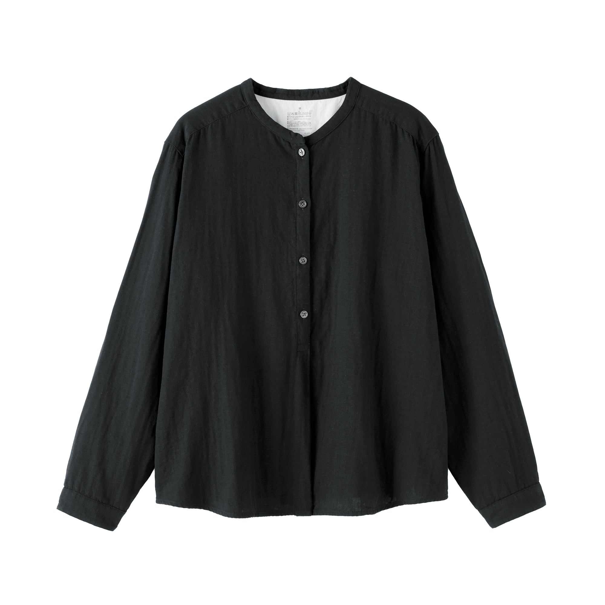 Kapok Blend Double Gauze Blouse