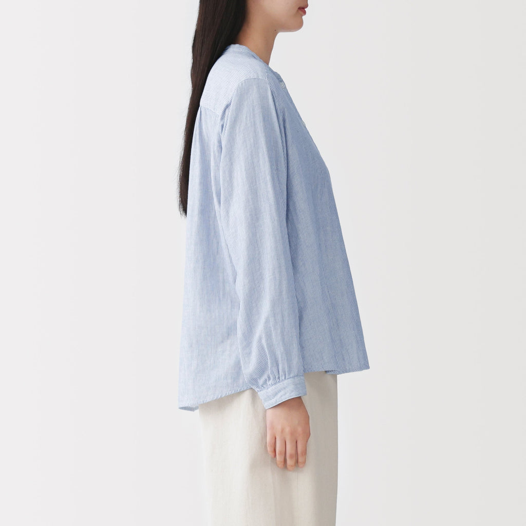 Kapok Blend Double Gauze Blouse