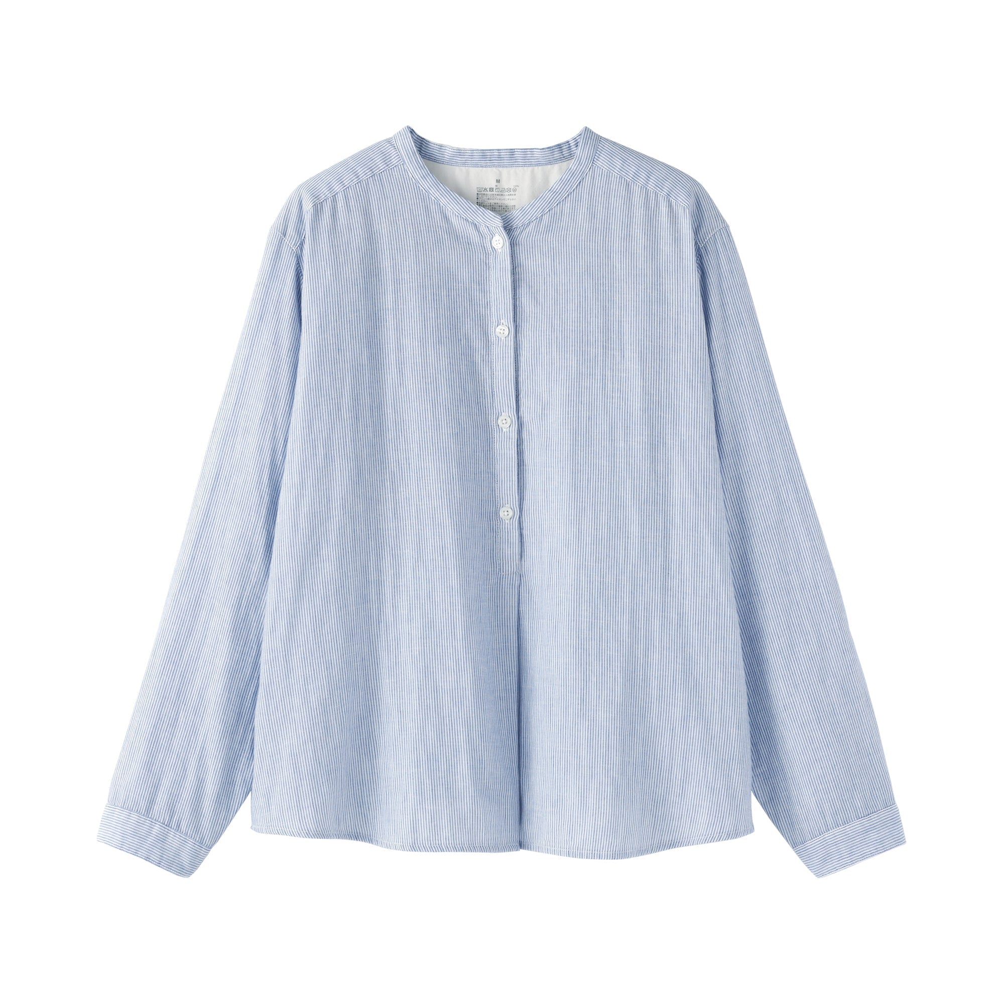 Kapok Blend Double Gauze Blouse