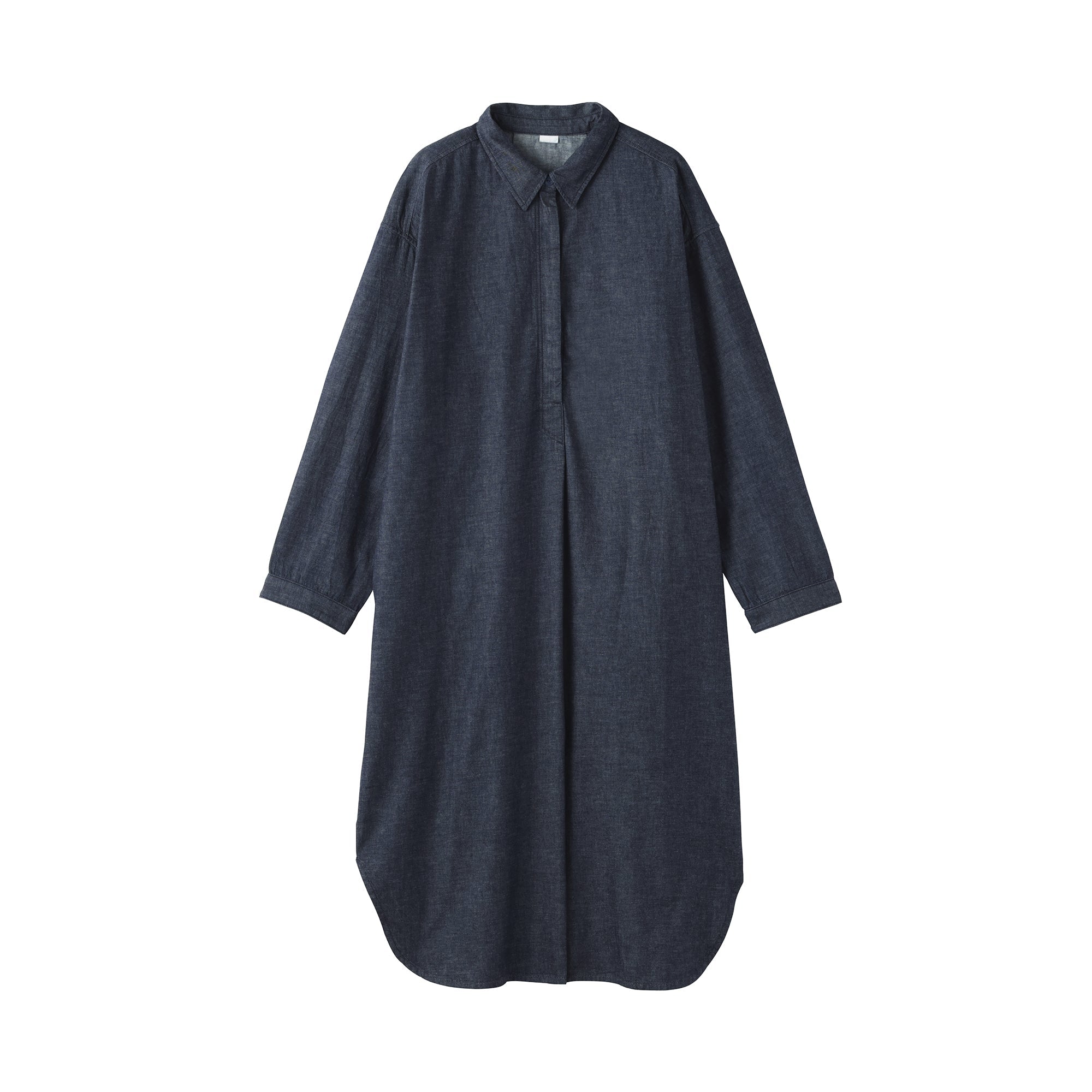 Kapok Blend Denim Dress