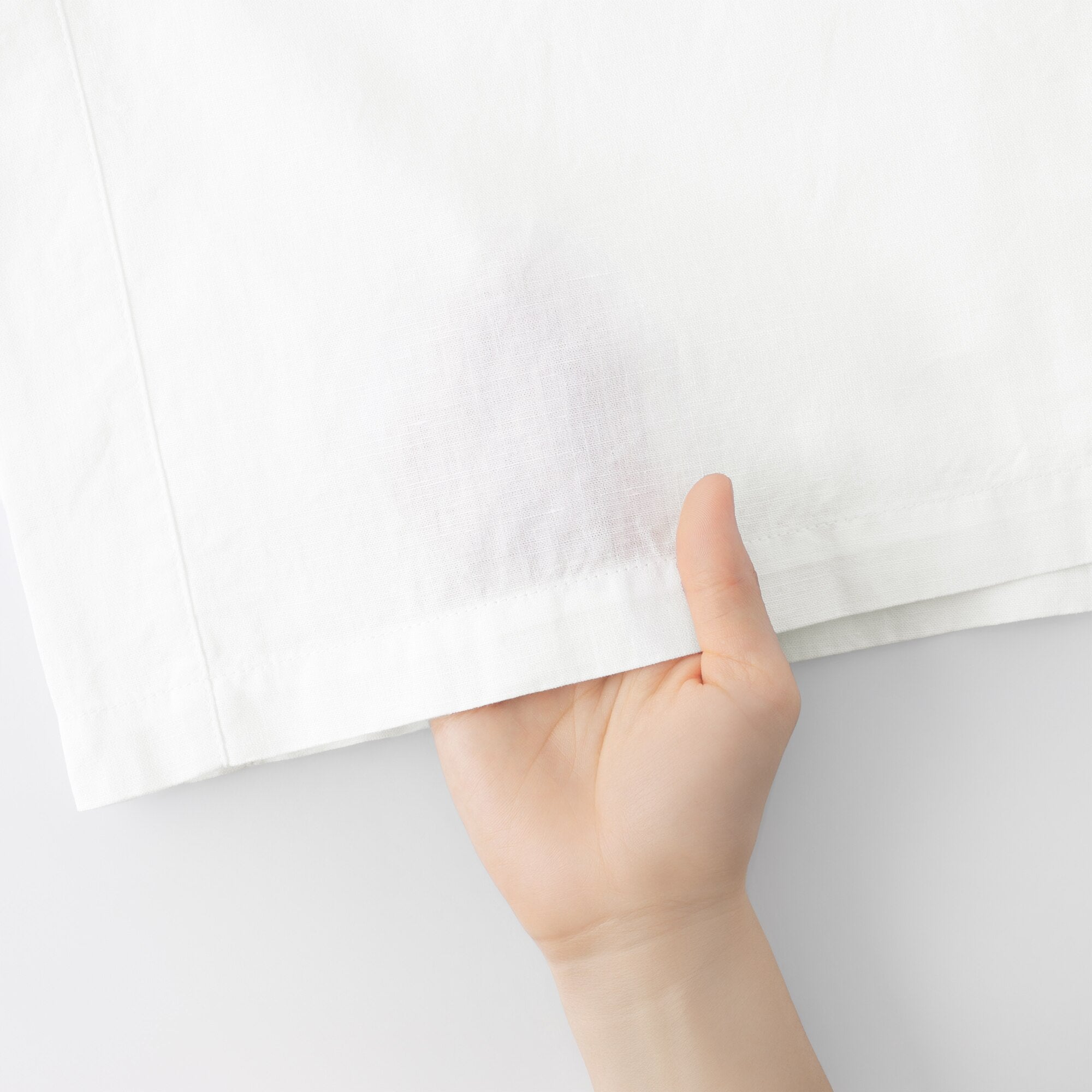 Hemp Cotton Gather Sleeve Blouse