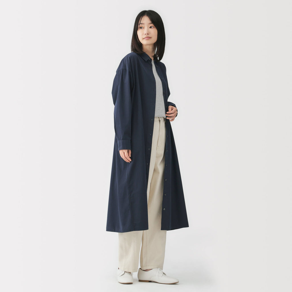 Broadcloth Shirt Dress
