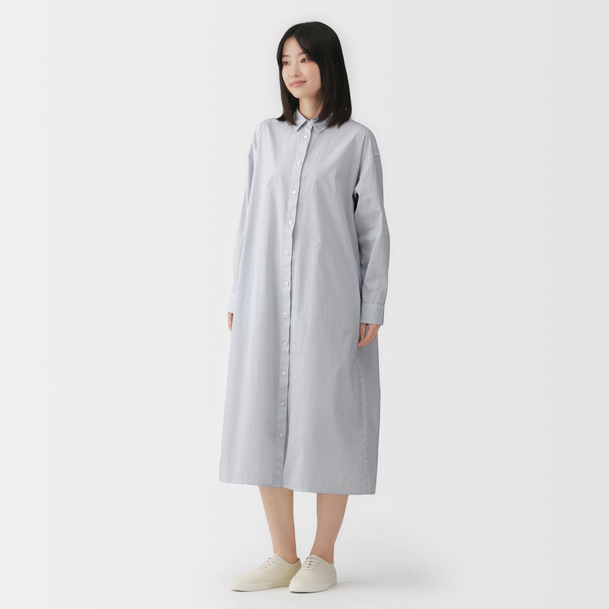 Broadcloth Shirt Dress