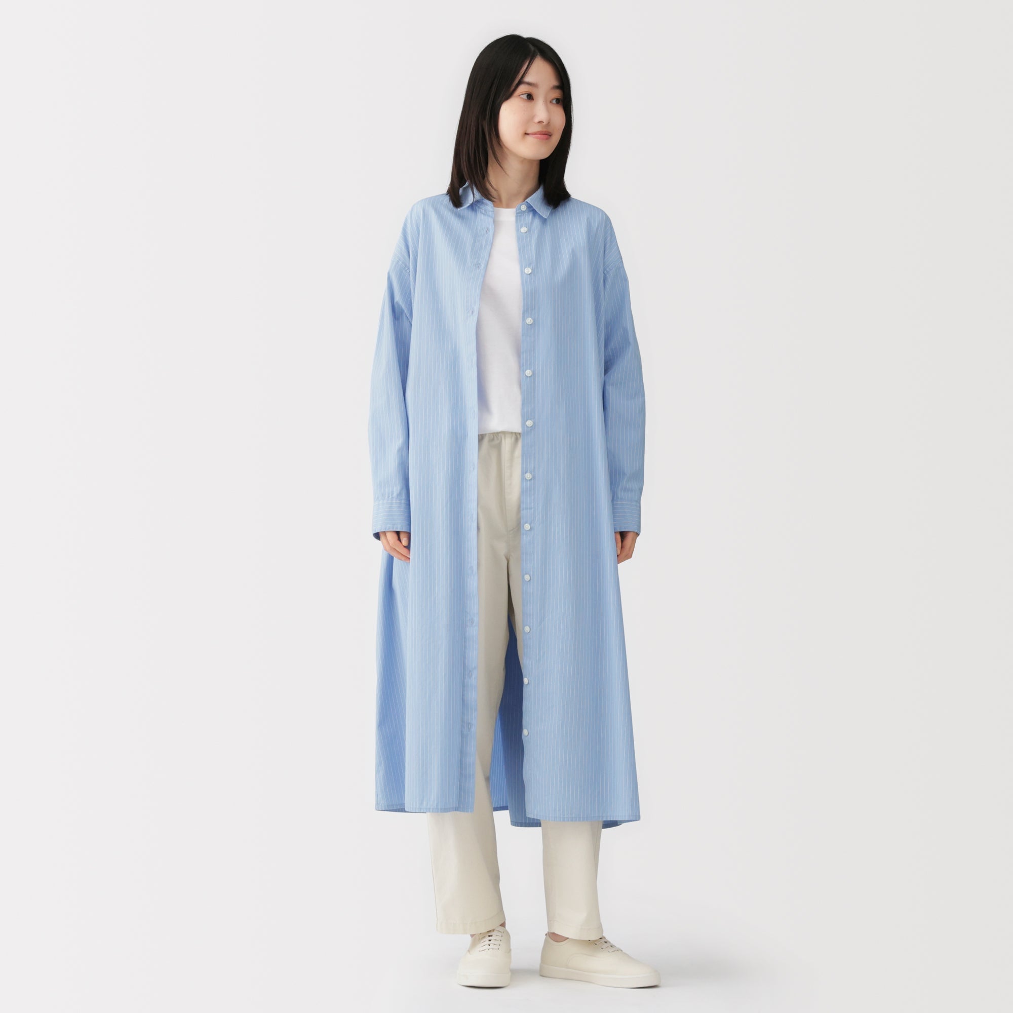 Broadcloth Shirt Dress