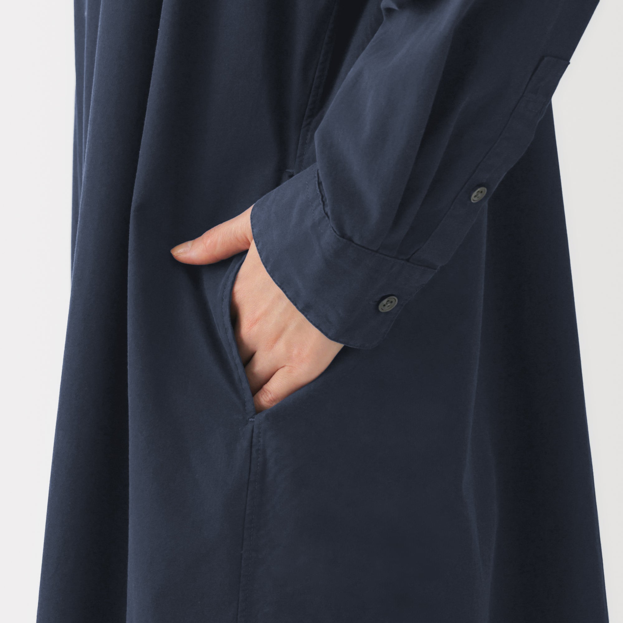 Broadcloth Shirt Dress