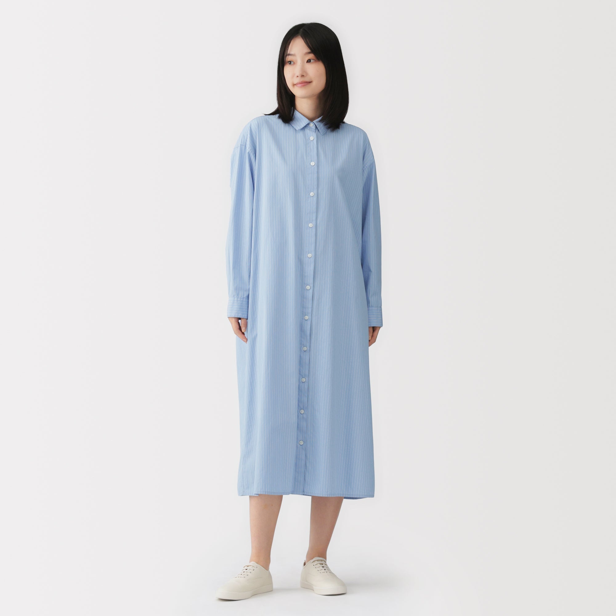 Broadcloth Shirt Dress
