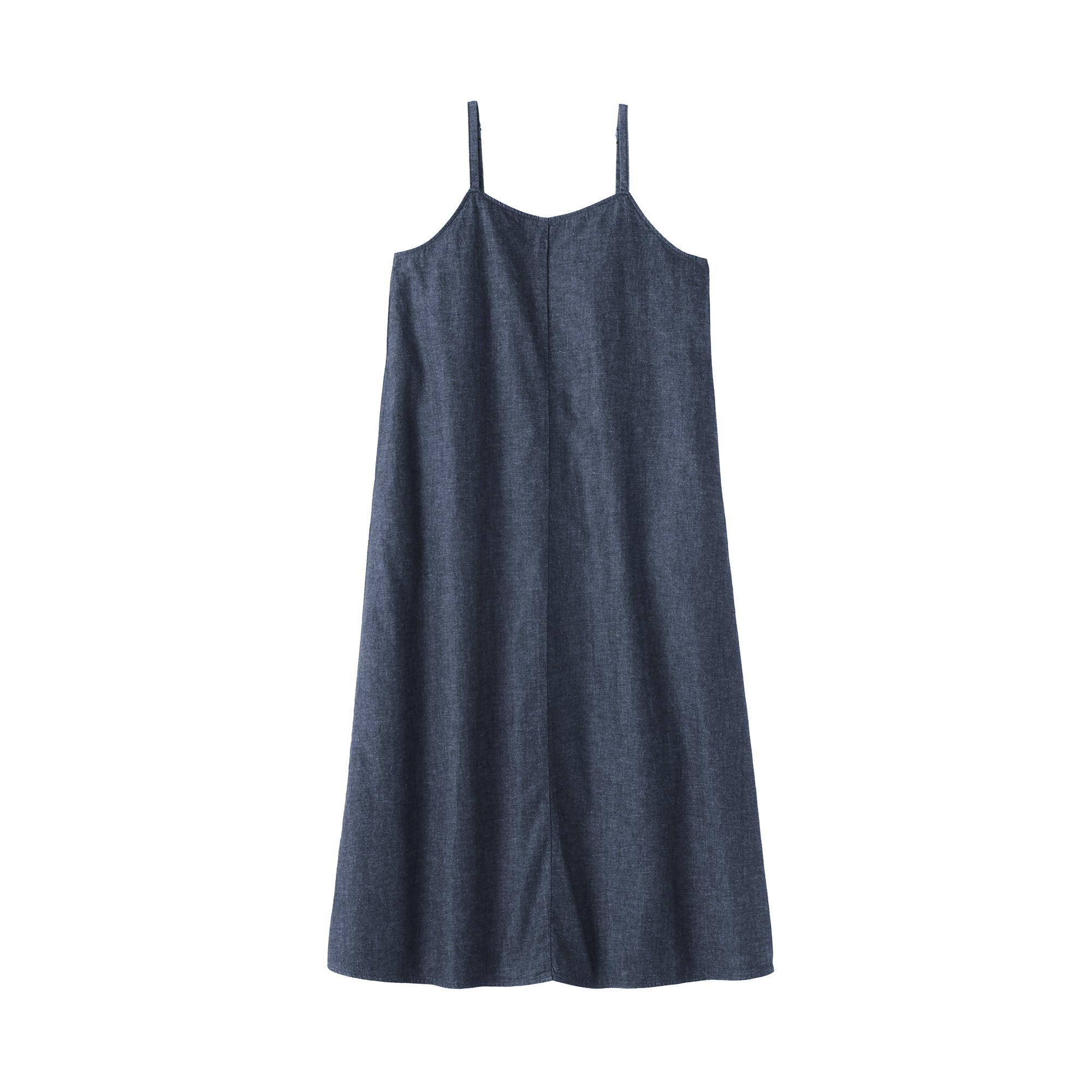 Kapok Blend Denim Cami Dress