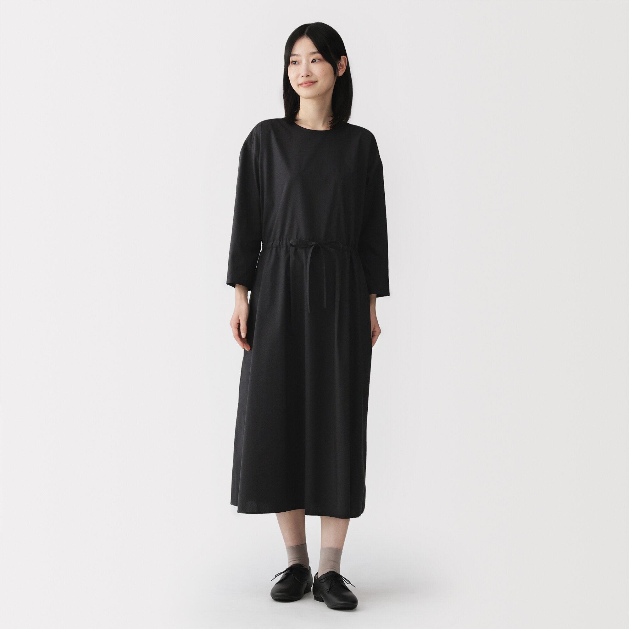 Broadcloth Pullover Dress