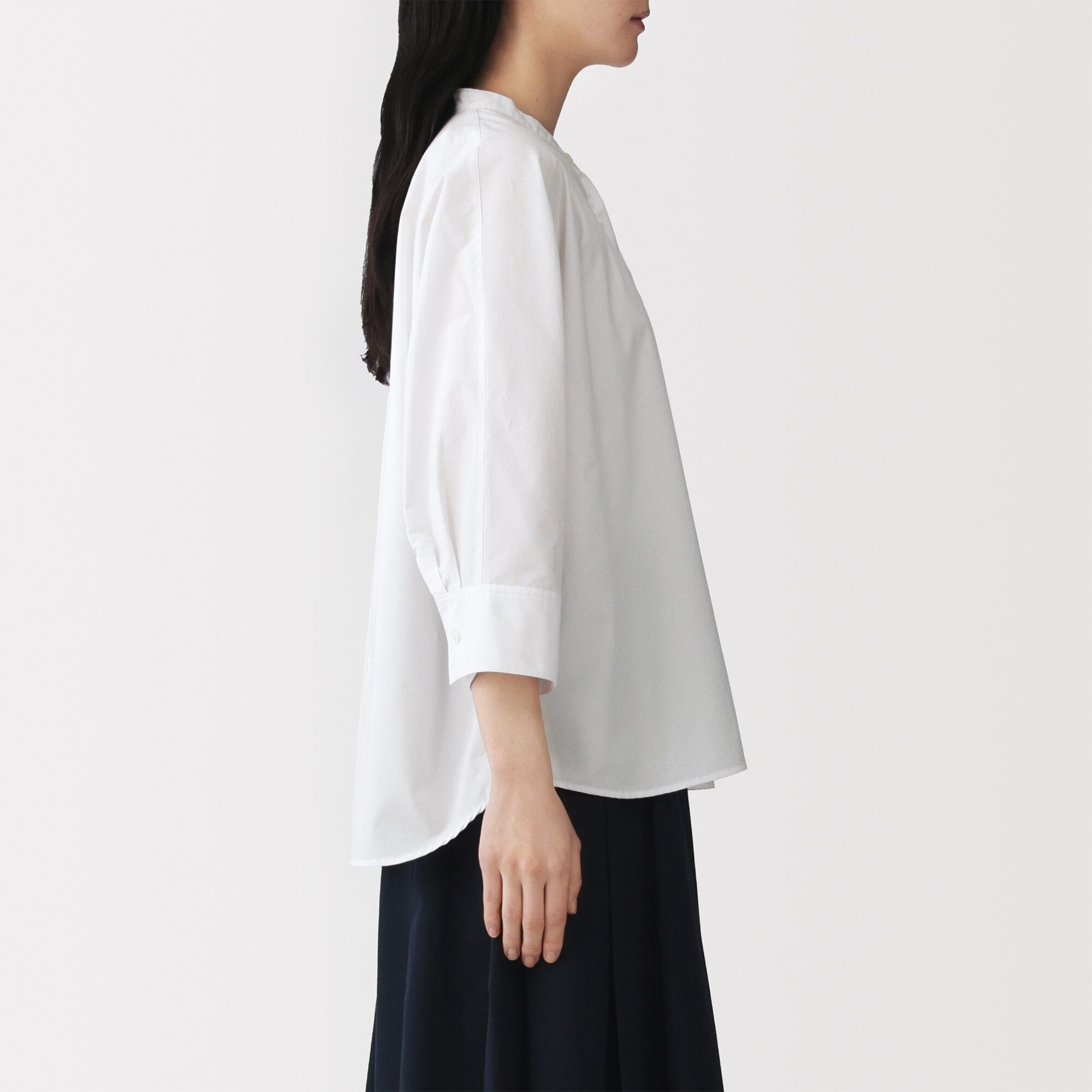 Broadcloth 3/4 Sleeve Shirt