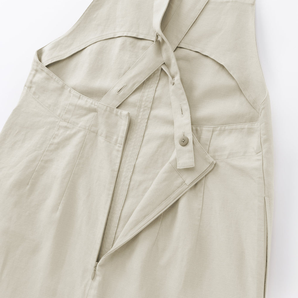 Hemp Blend Twill Jumper Skirt