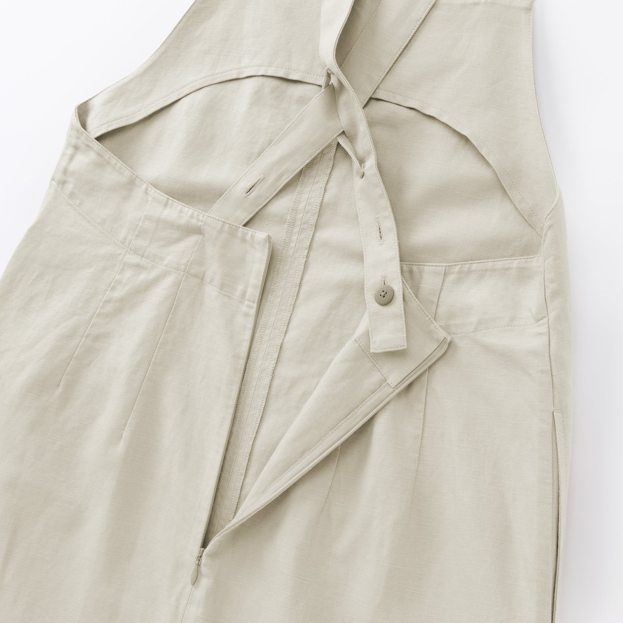Hemp Blend Twill Jumper Skirt