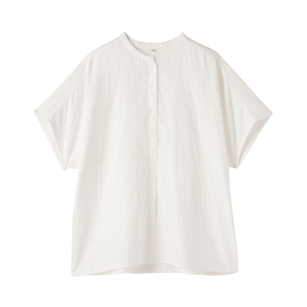 Kapok Blend Double Gauze Blouse
