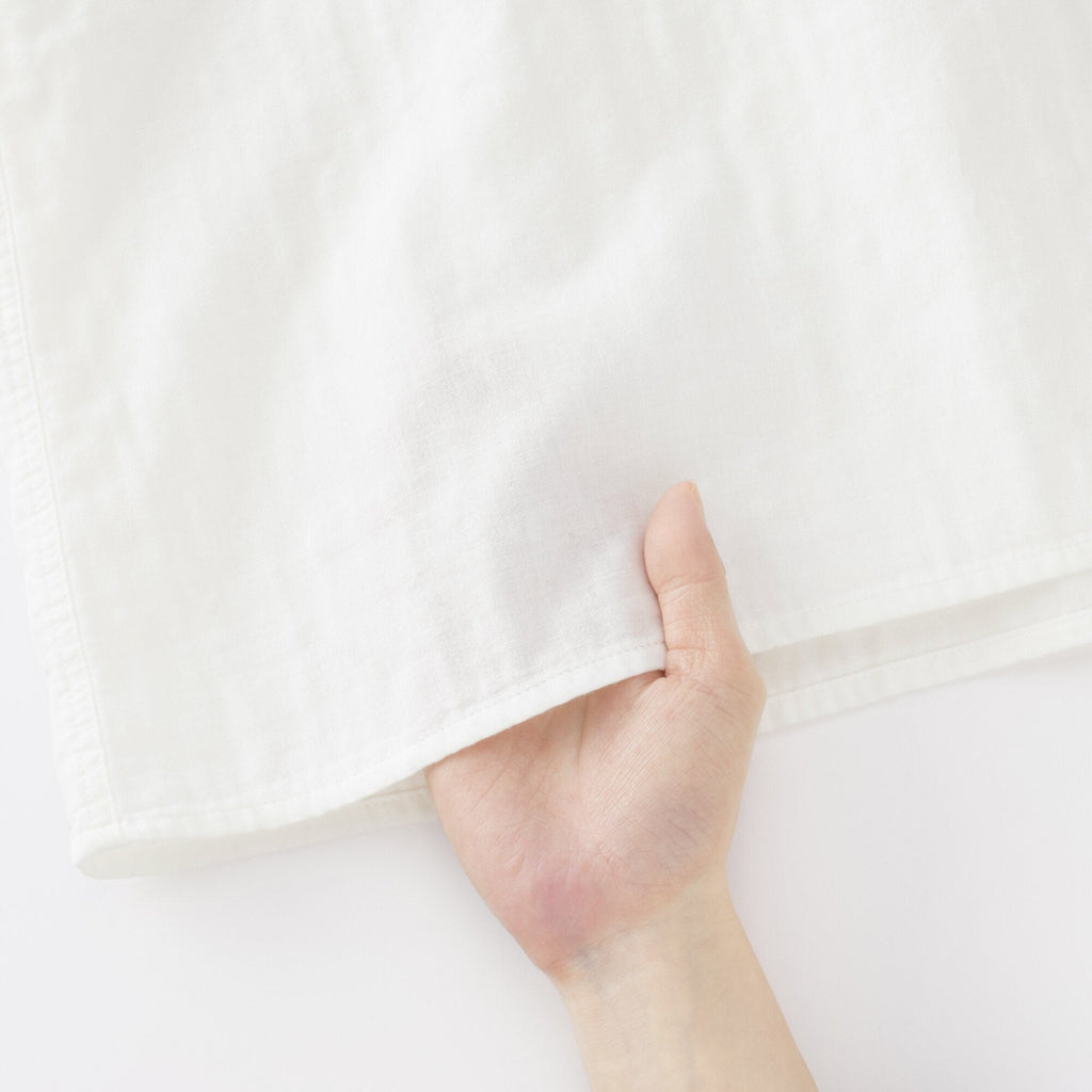 Kapok Blend Double Gauze Blouse