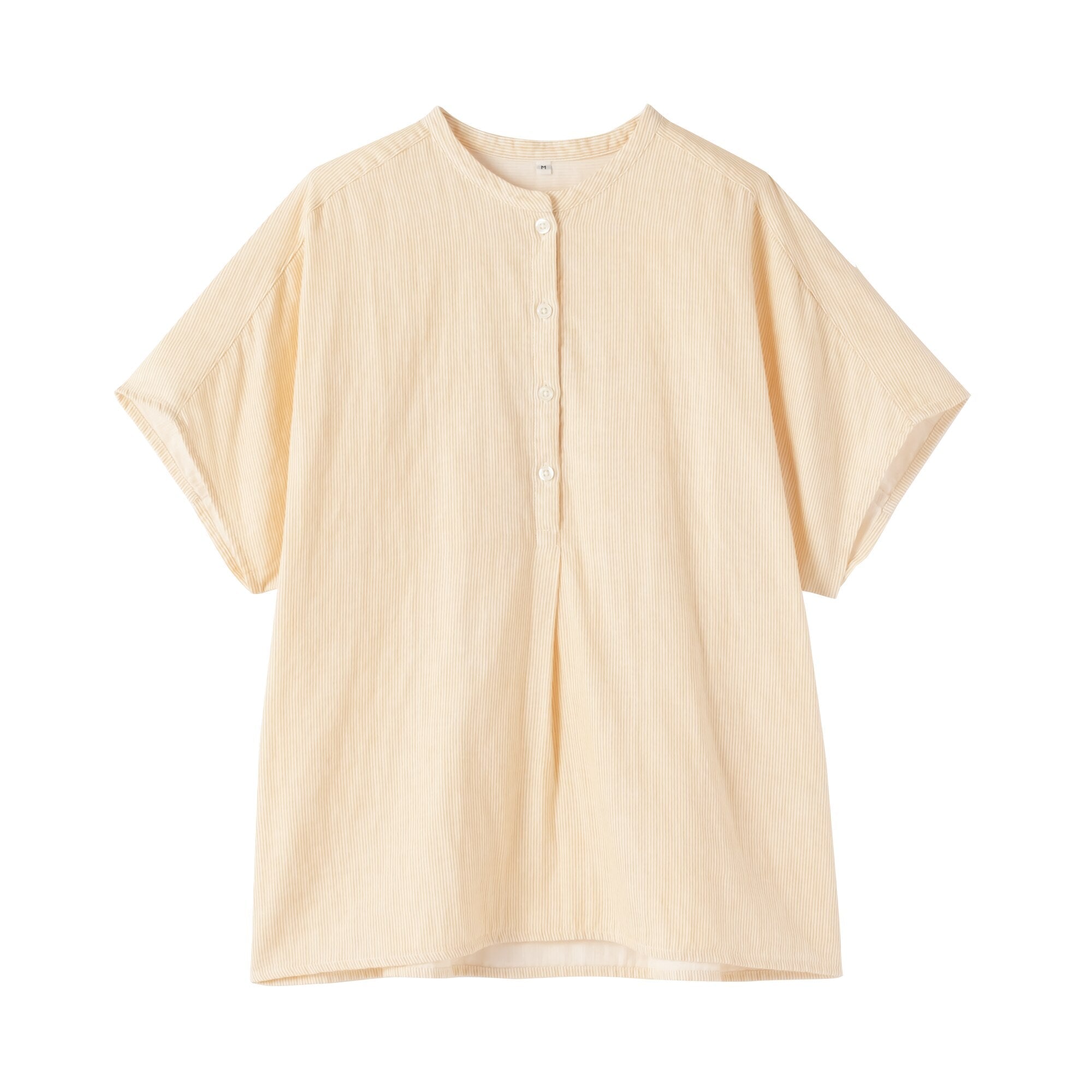 Kapok Blend Double Gauze Blouse