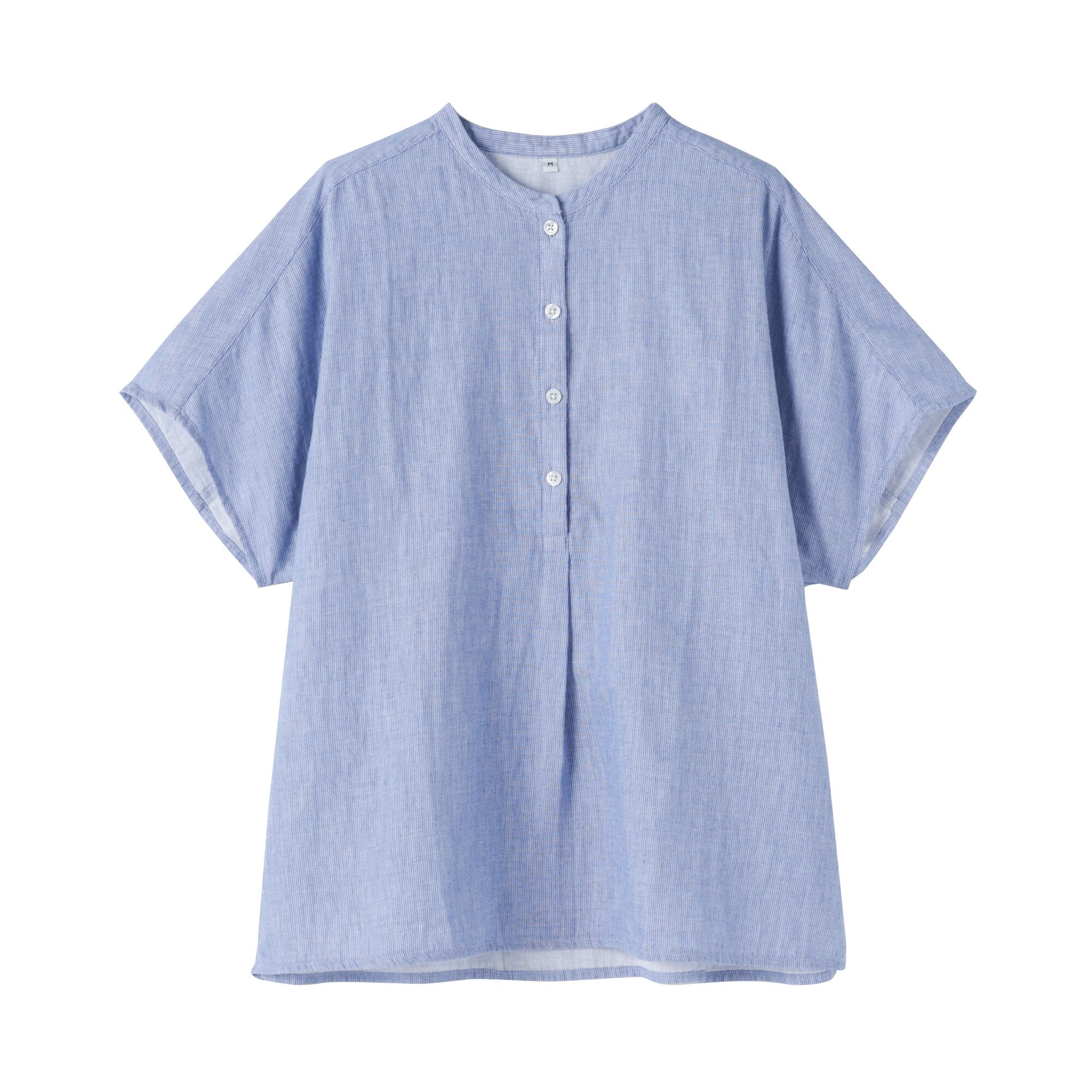 Kapok Blend Double Gauze Blouse