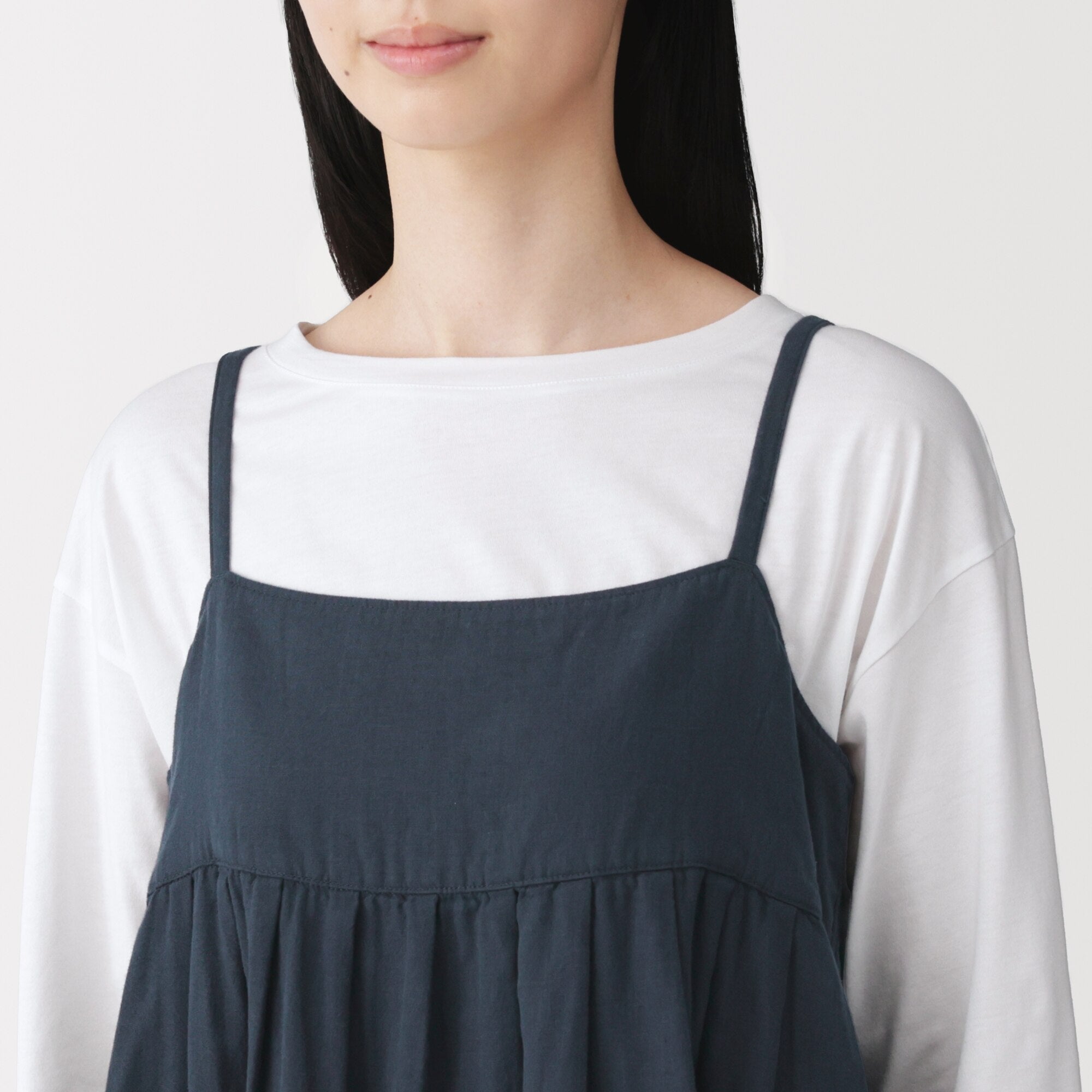 Kapok Blend Double Gauze Cami Dress