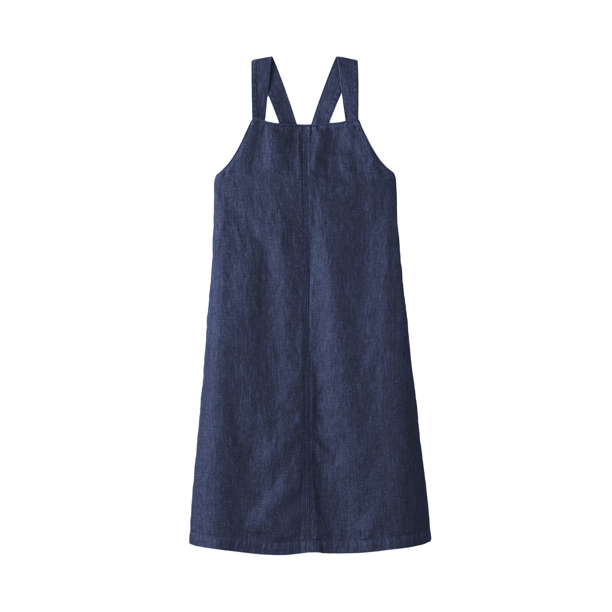 Hemp Blend Denim Jumper Skirt