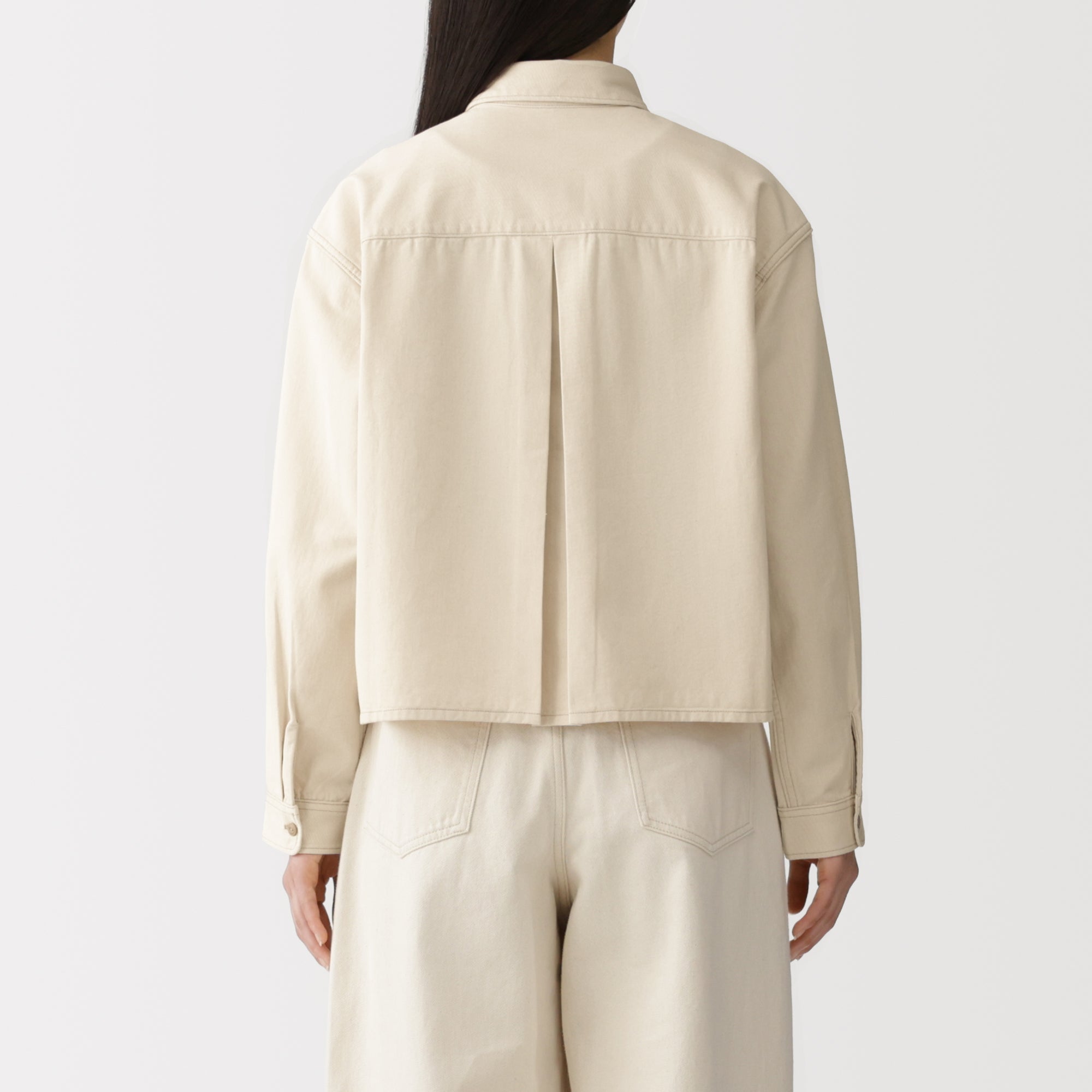 Kapok Blend Twill Shirt