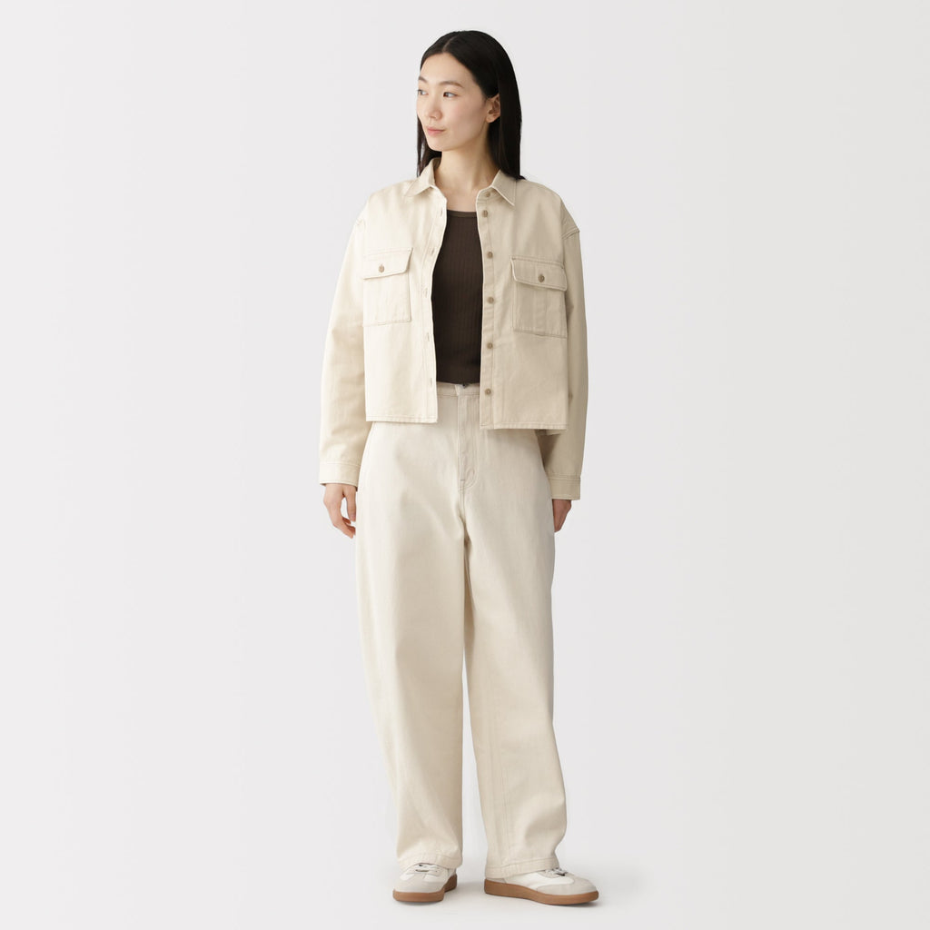 Kapok Blend Twill Shirt