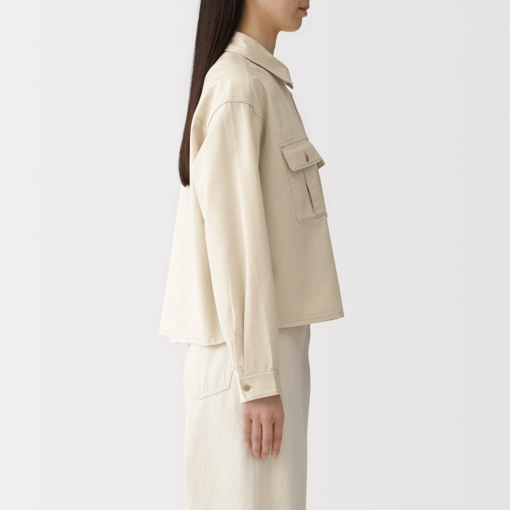 Kapok Blend Twill Shirt