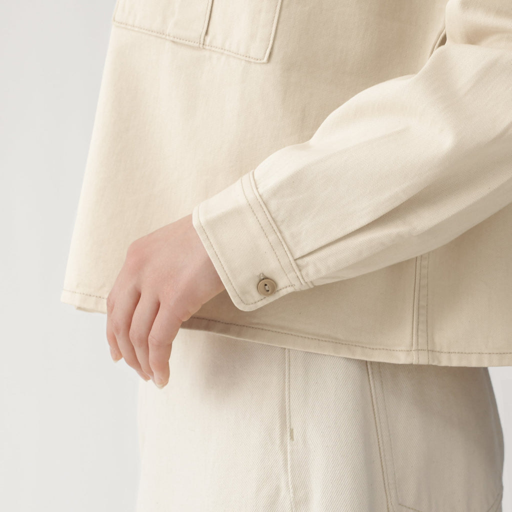 Kapok Blend Twill Shirt
