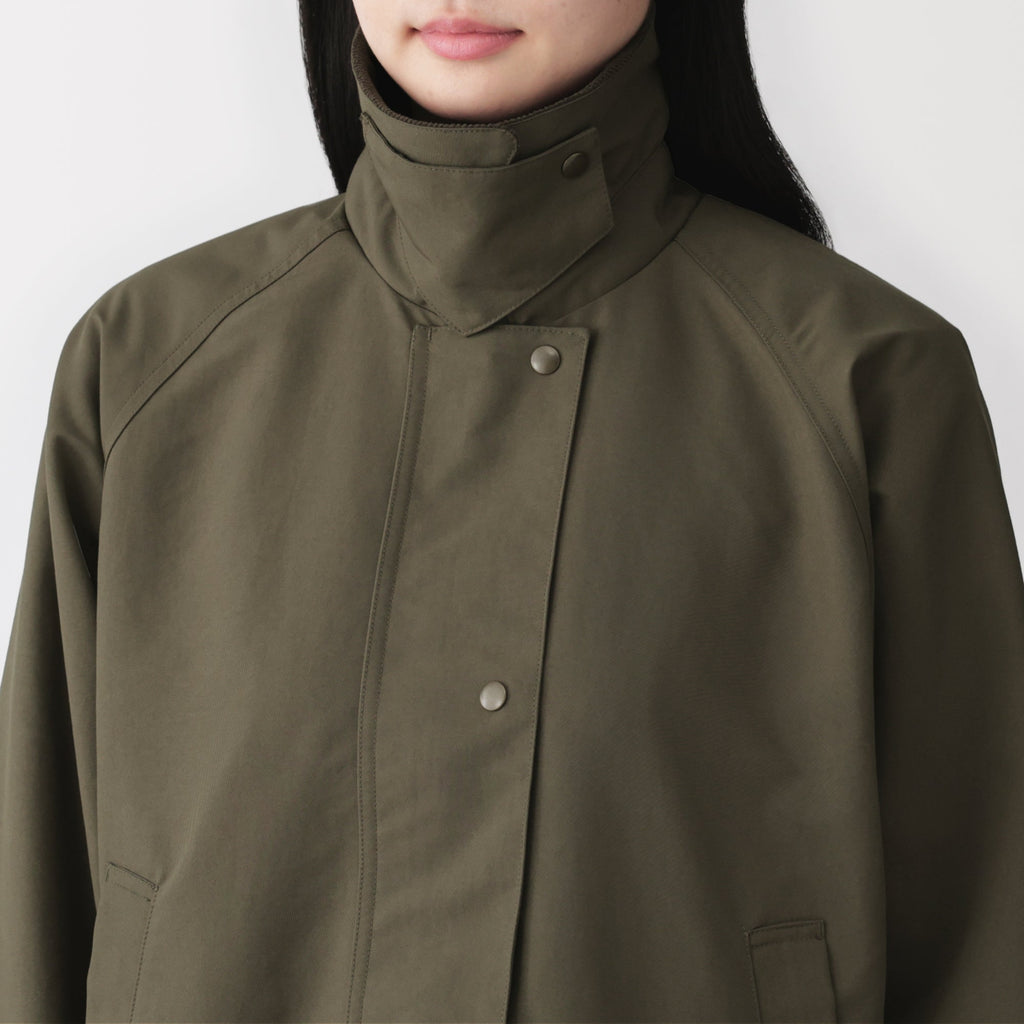 Corduroy Collar Short Blouson