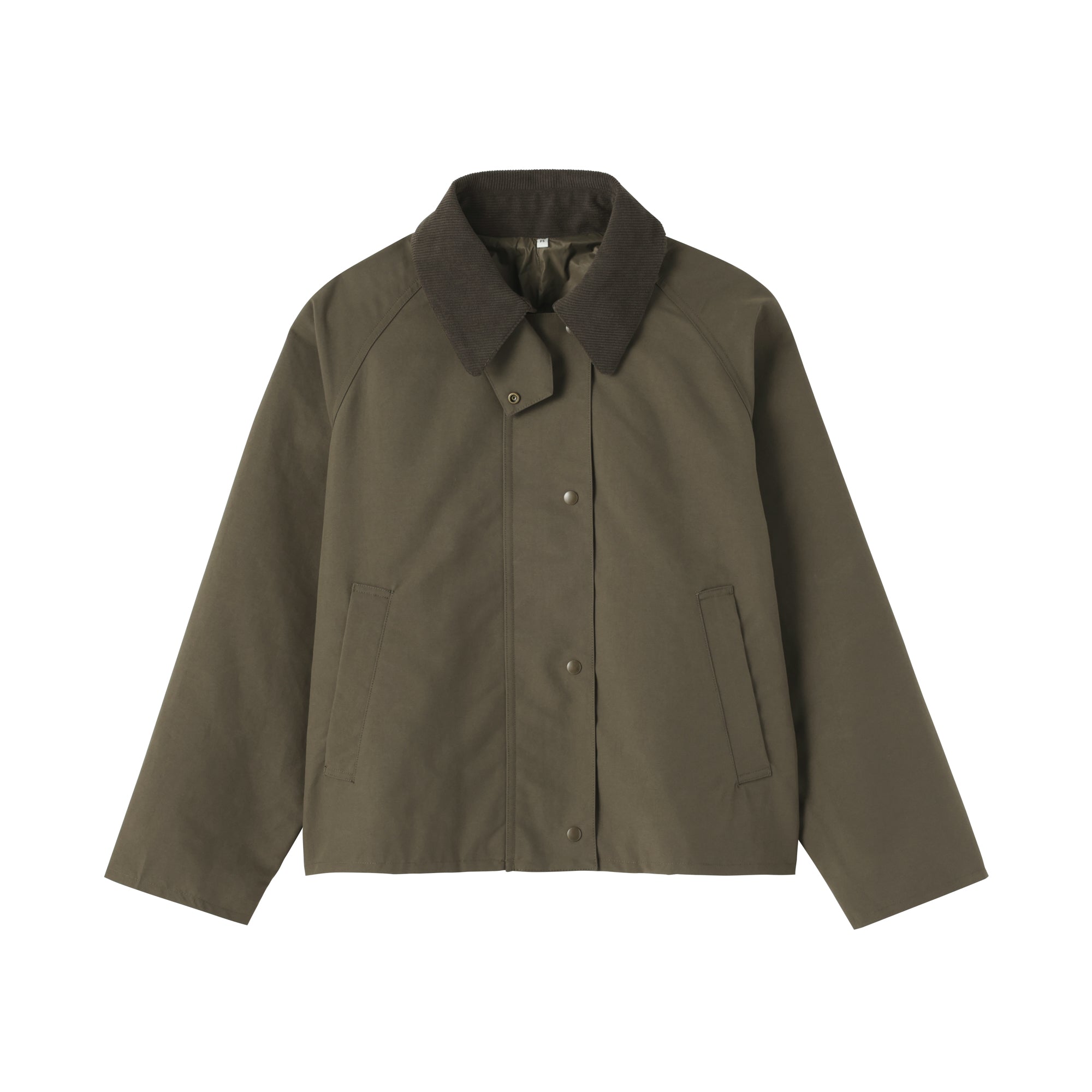 Corduroy Collar Short Blouson