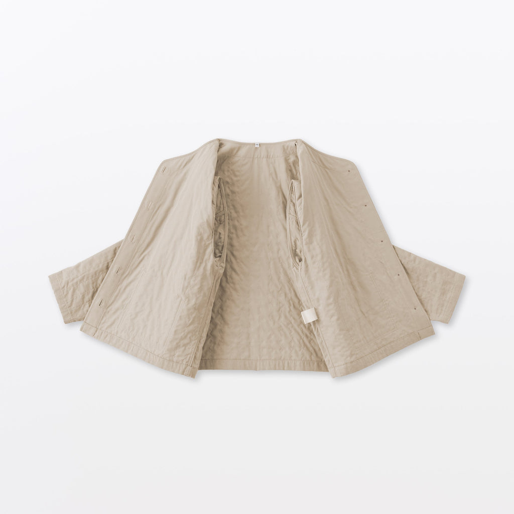 Kapok Blend Quilted Jacket