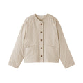 Kapok Blend Quilted Jacket