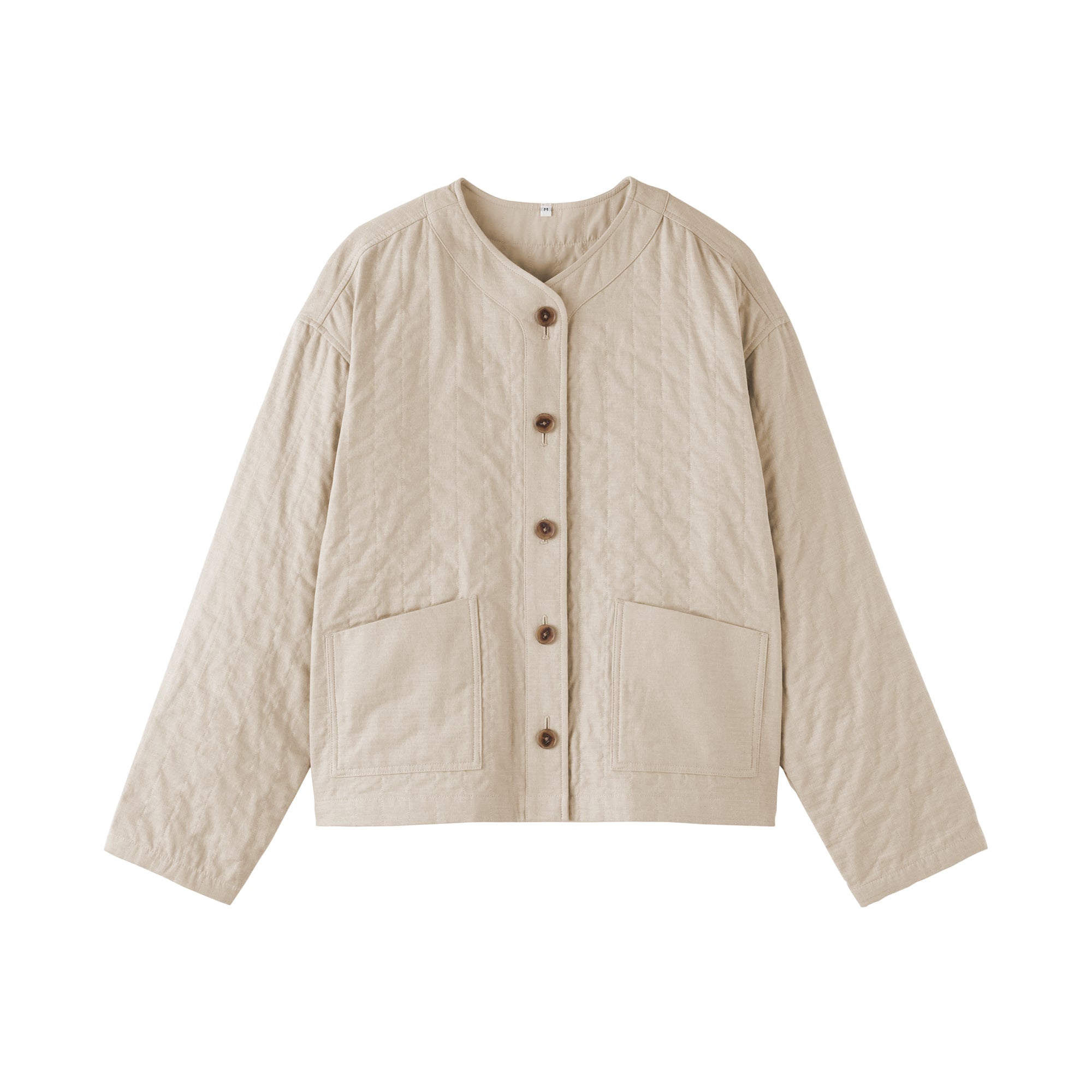 Kapok Blend Quilted Jacket