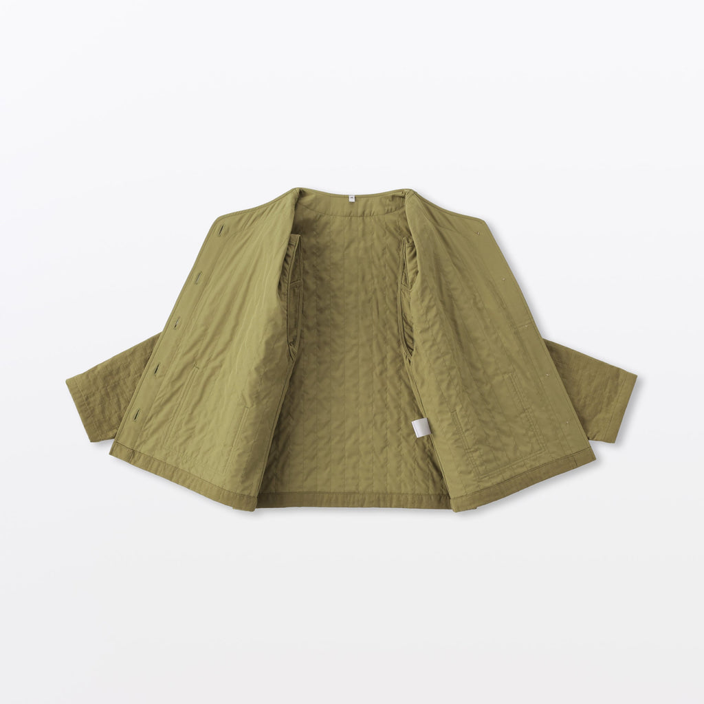 Kapok Blend Quilted Jacket