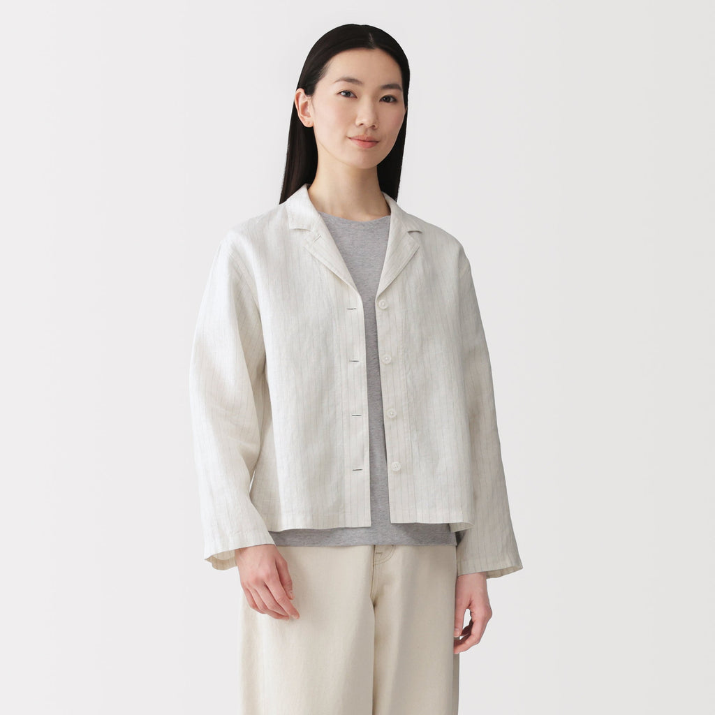 Linen Shirt Jacket