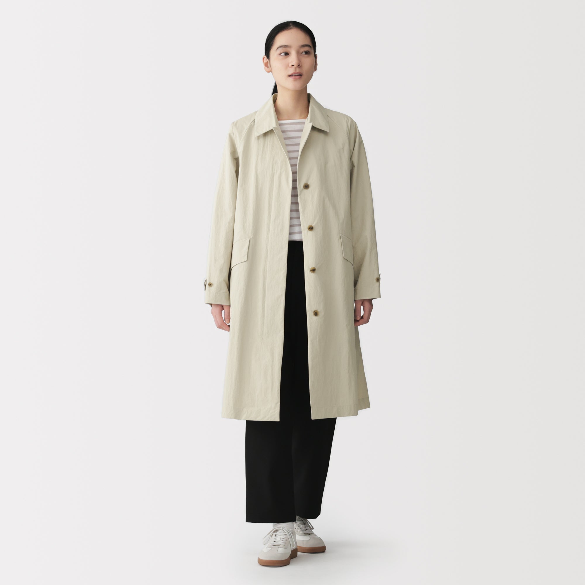 Water Repellent Long Coat