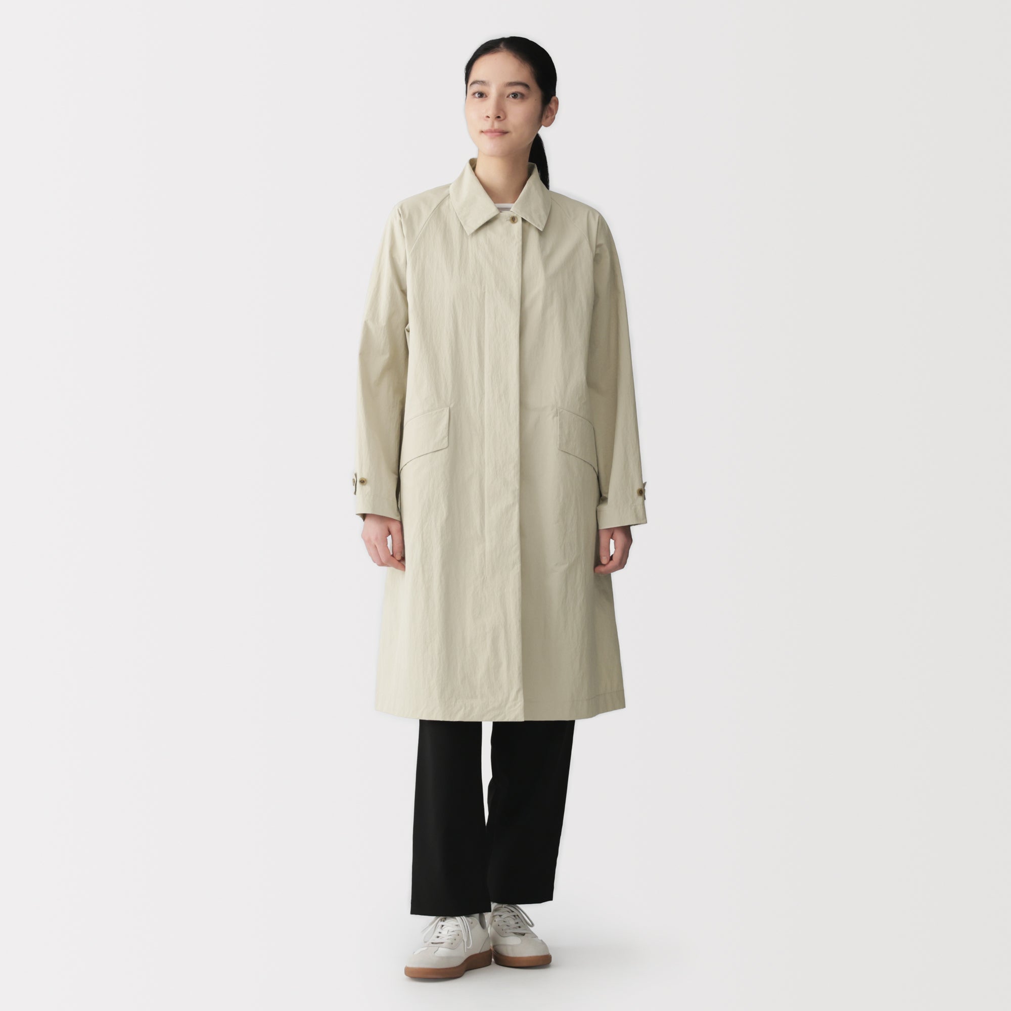 Water Repellent Long Coat