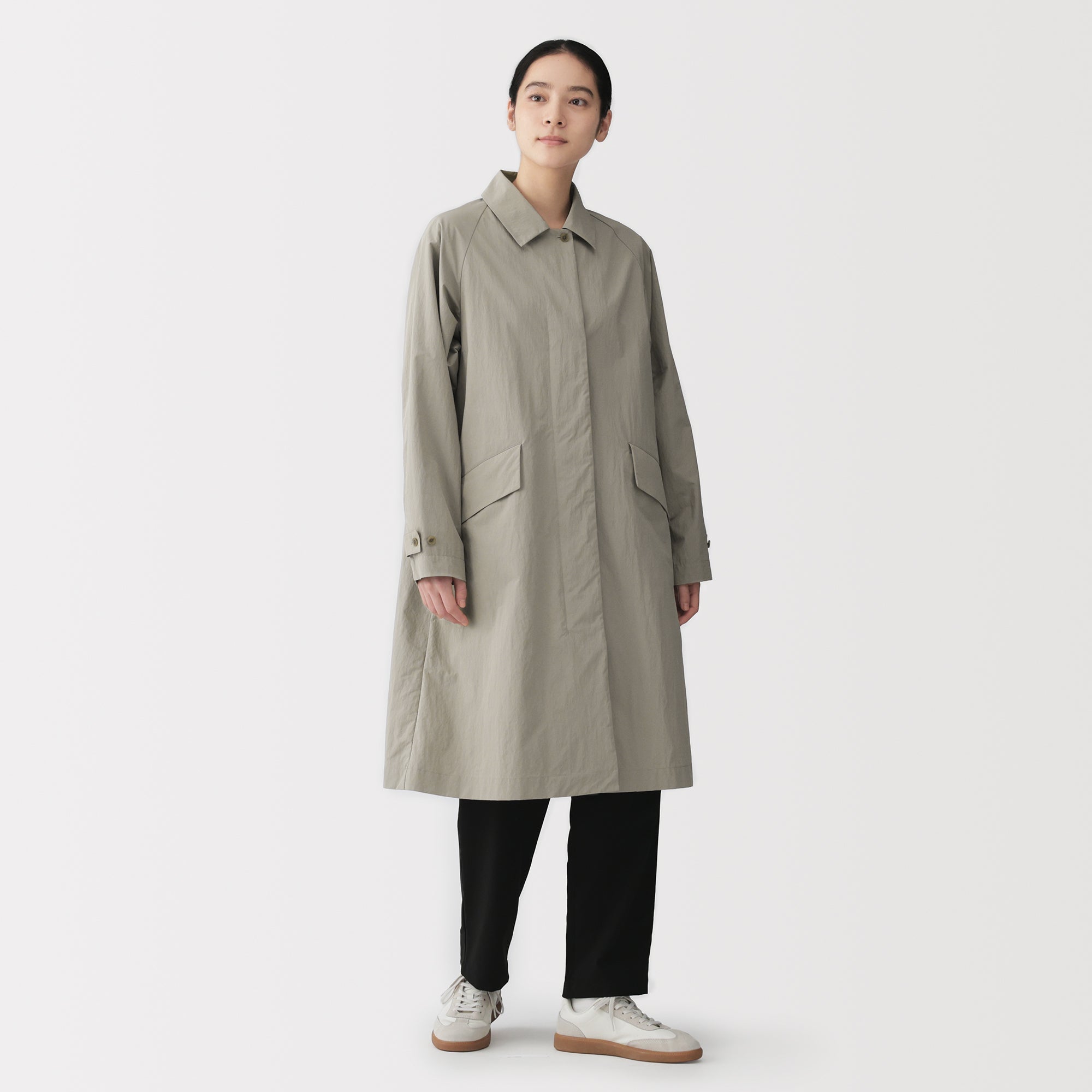 Water Repellent Long Coat