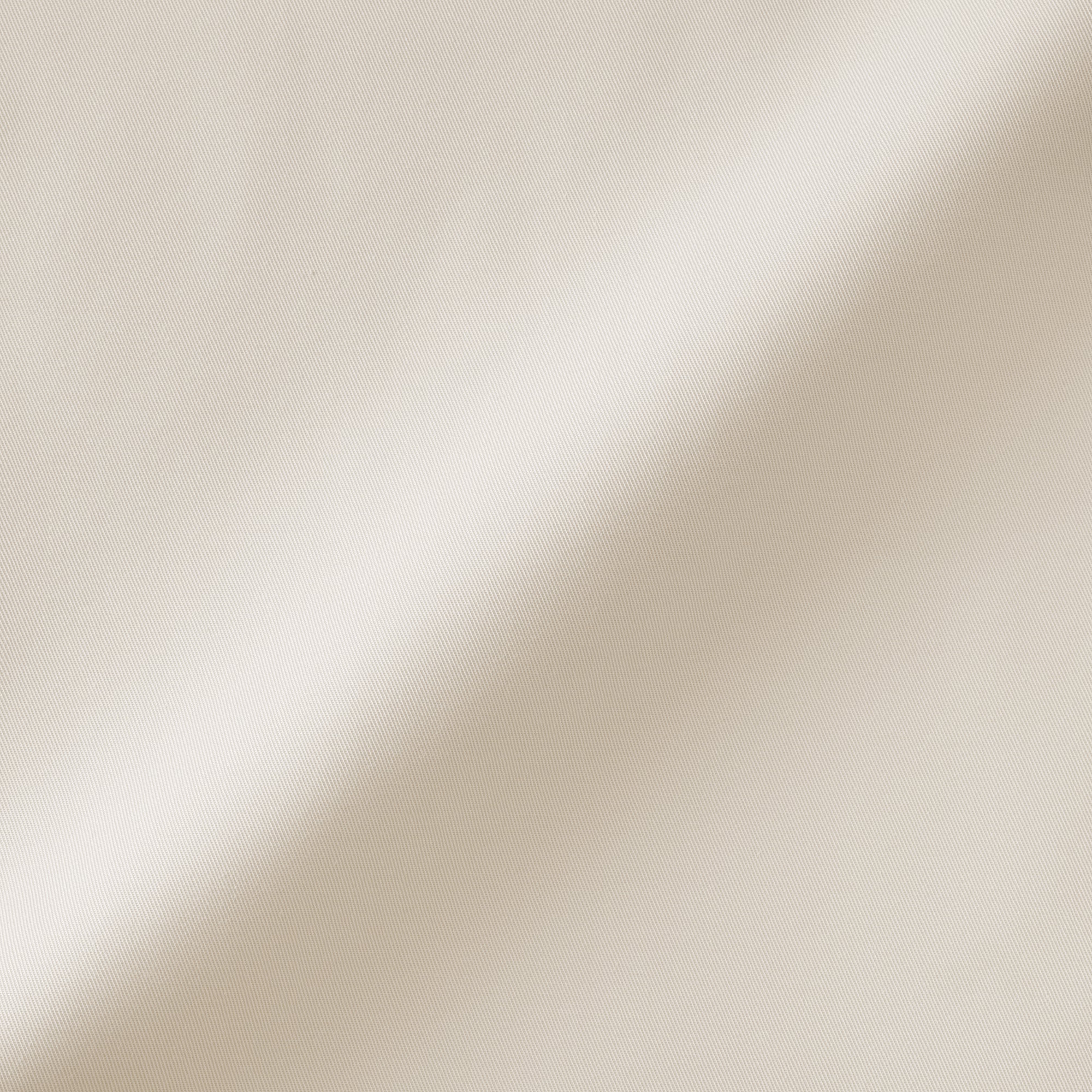 Cotton Twill Stand Fall Collar Coat