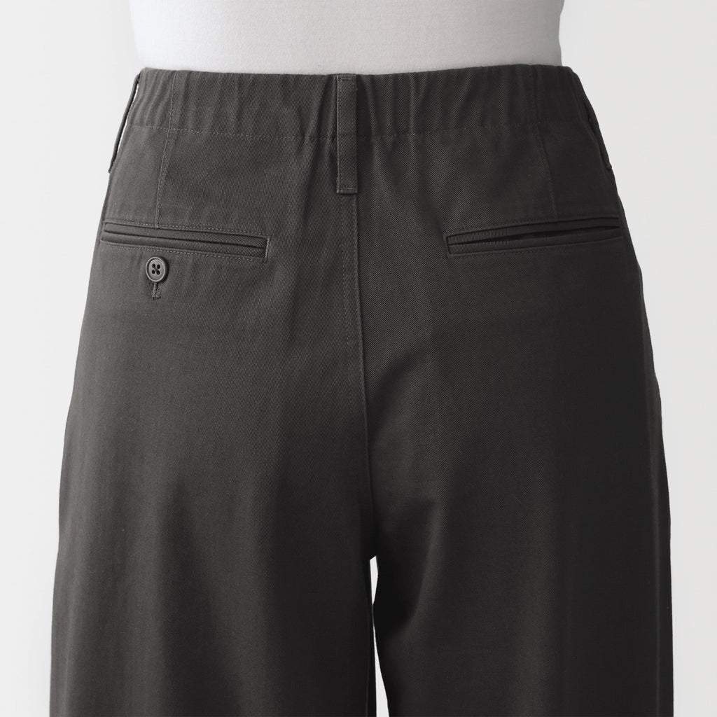 Chino Darted Wide Pants