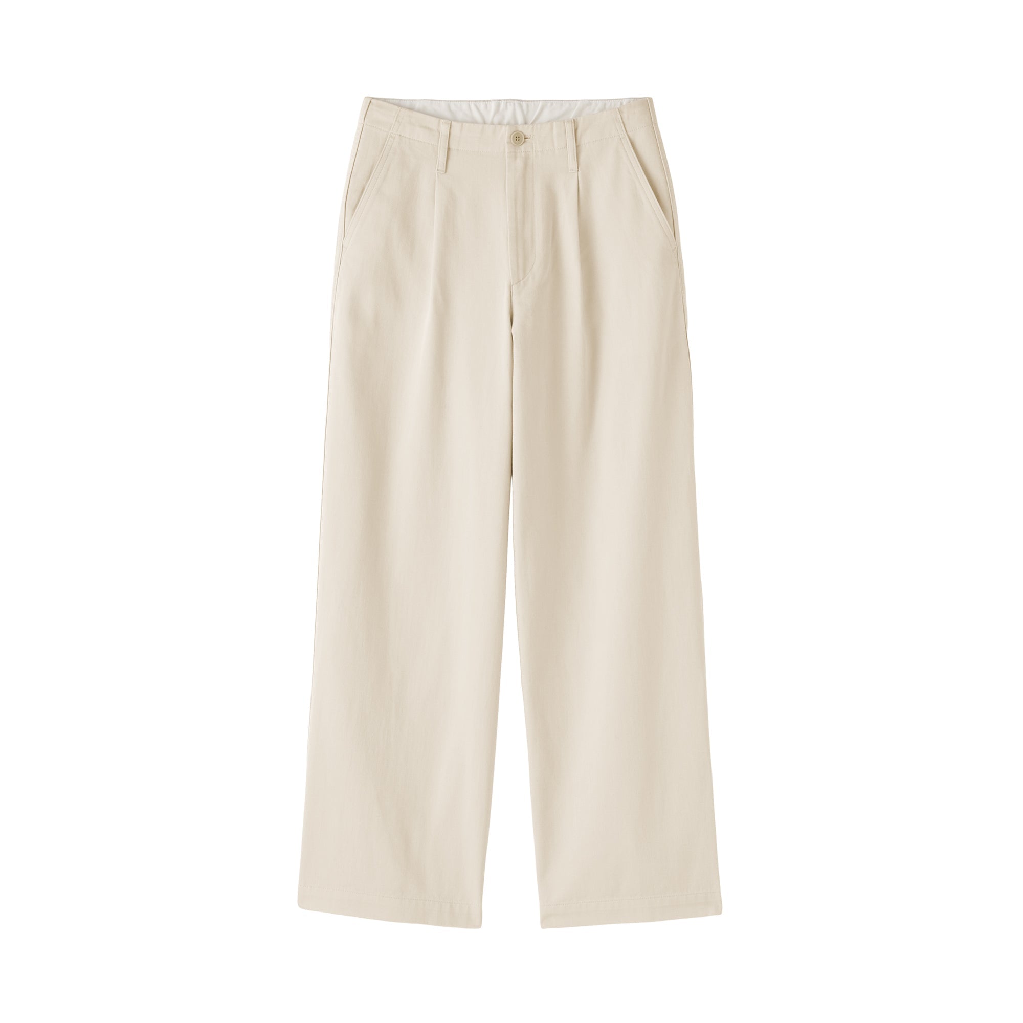 Chino Darted Wide Pants