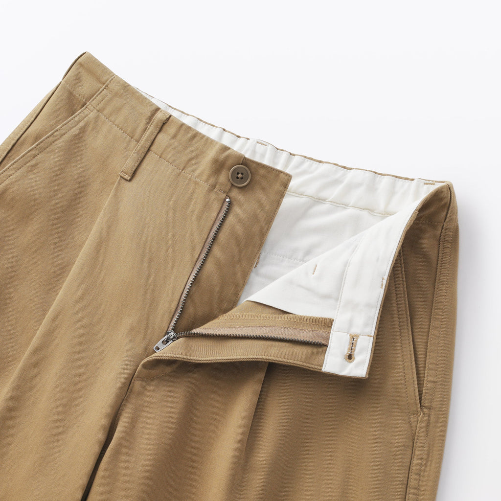 Chino Darted Wide Pants