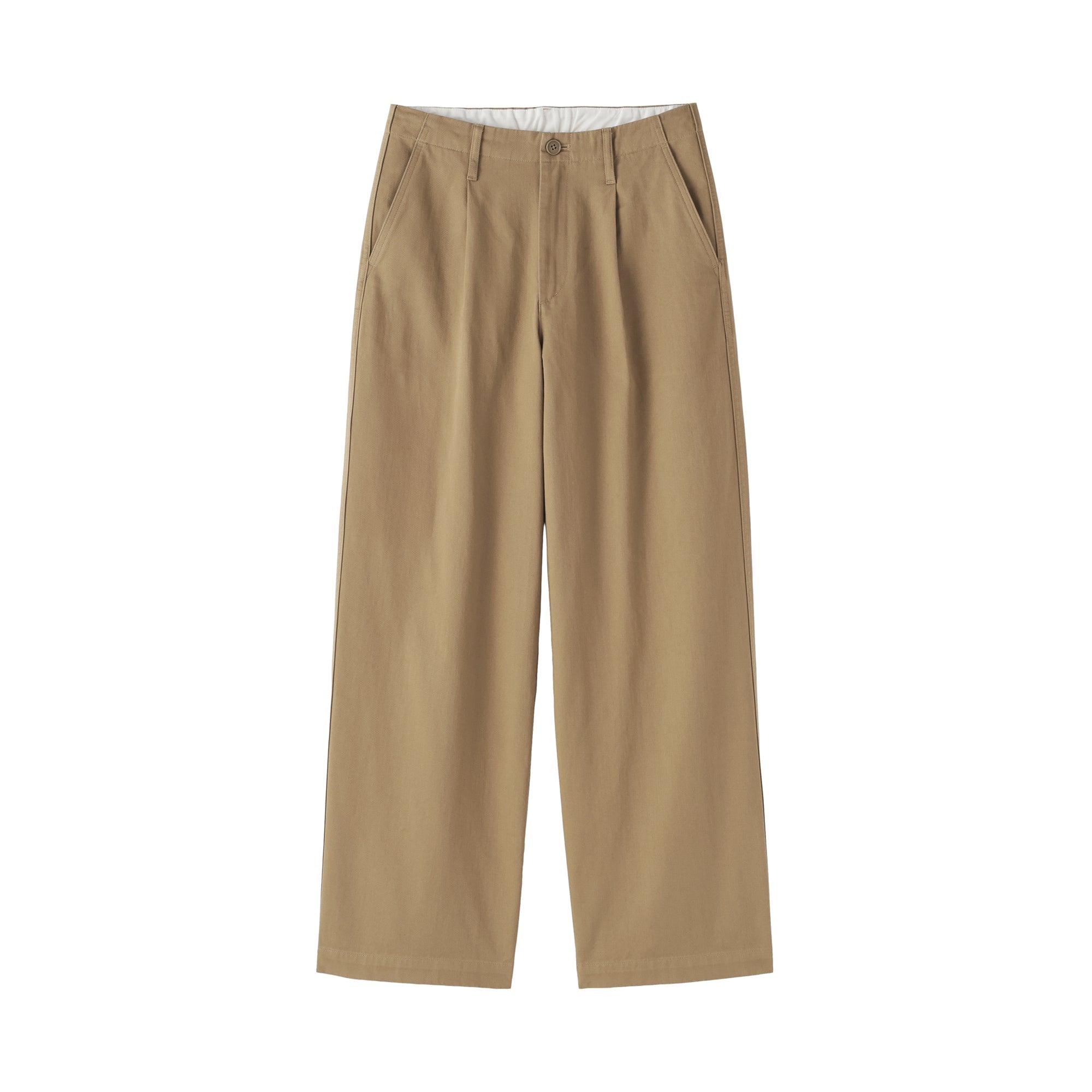 Chino Darted Wide Pants