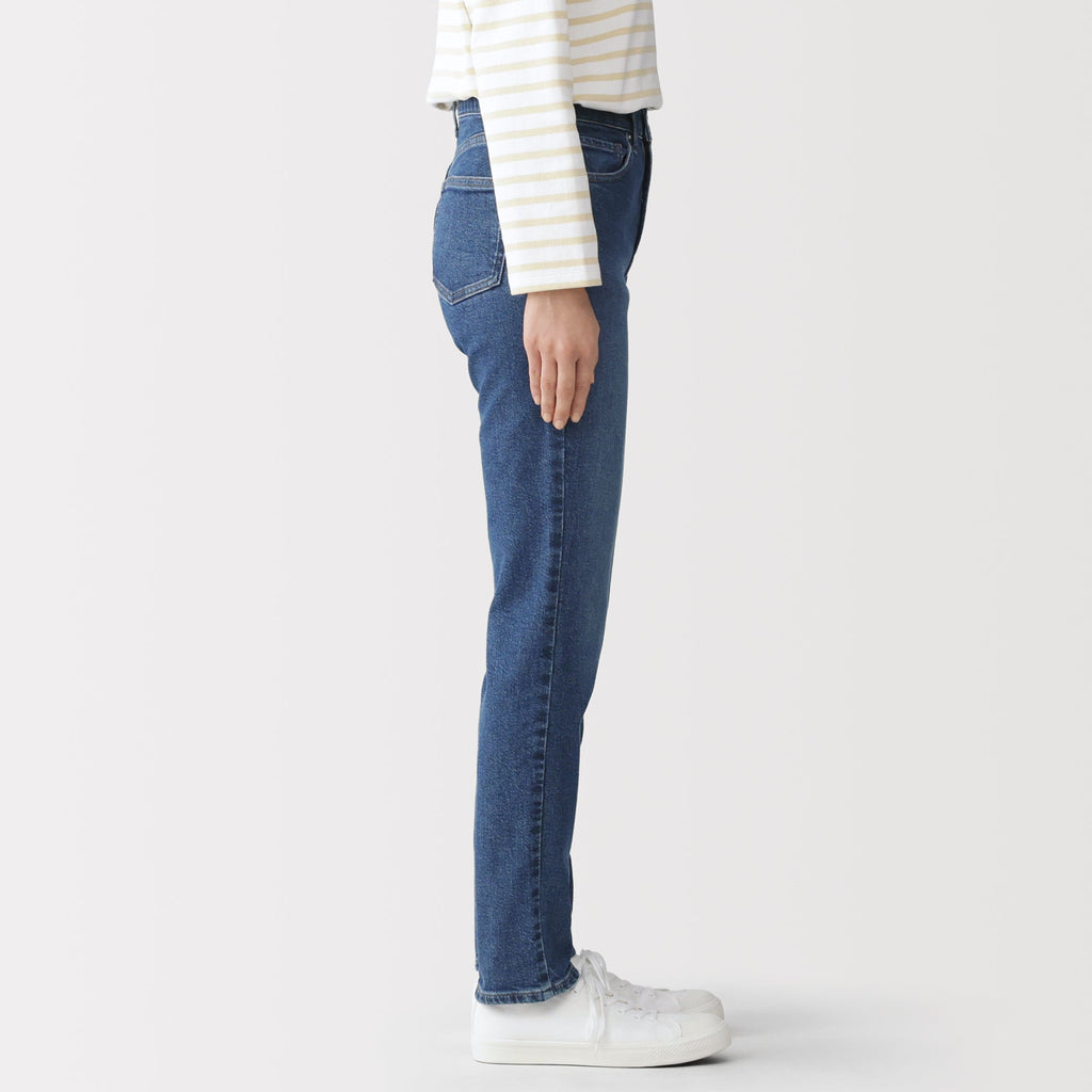 Denim Slim Straight Pants