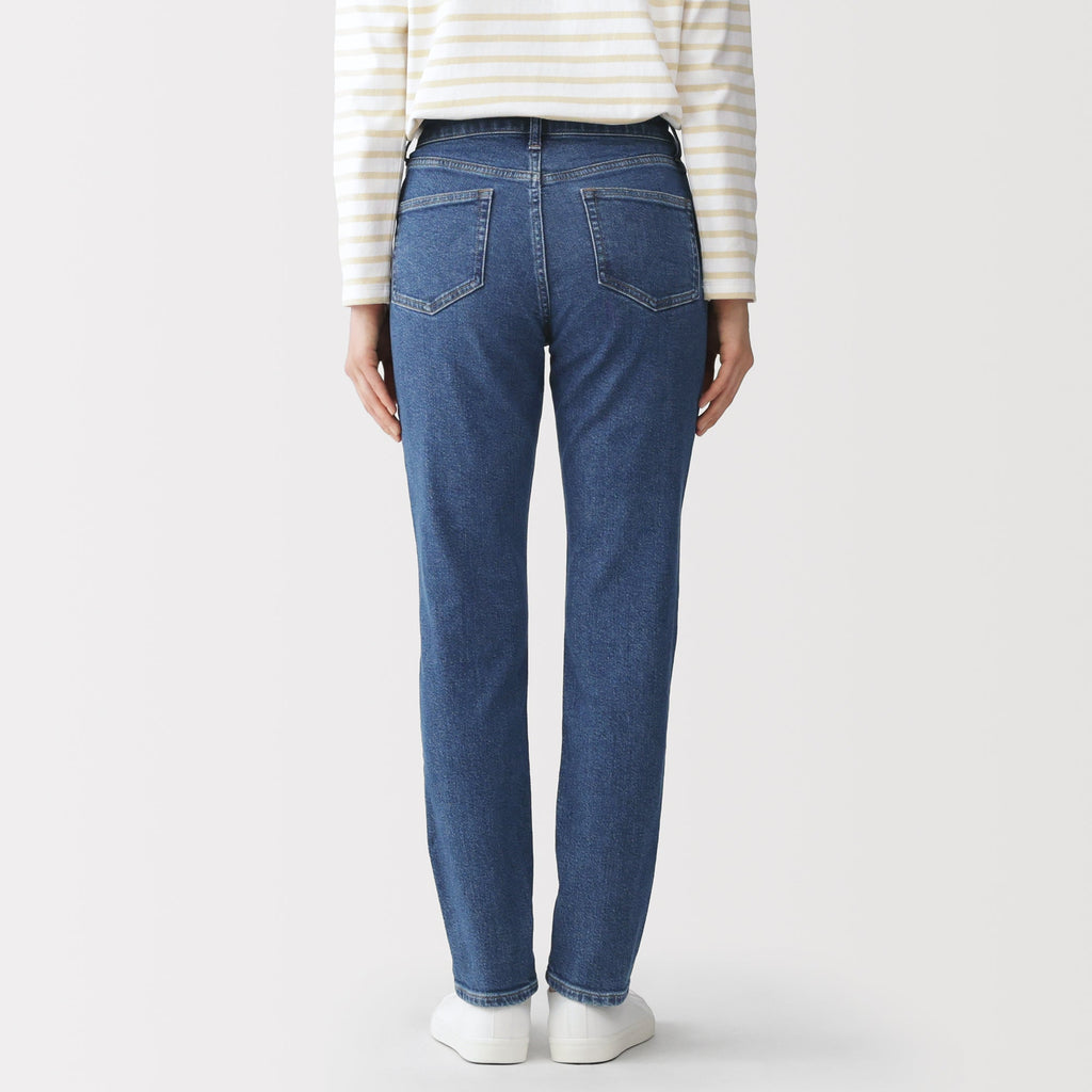 Denim Slim Straight Pants