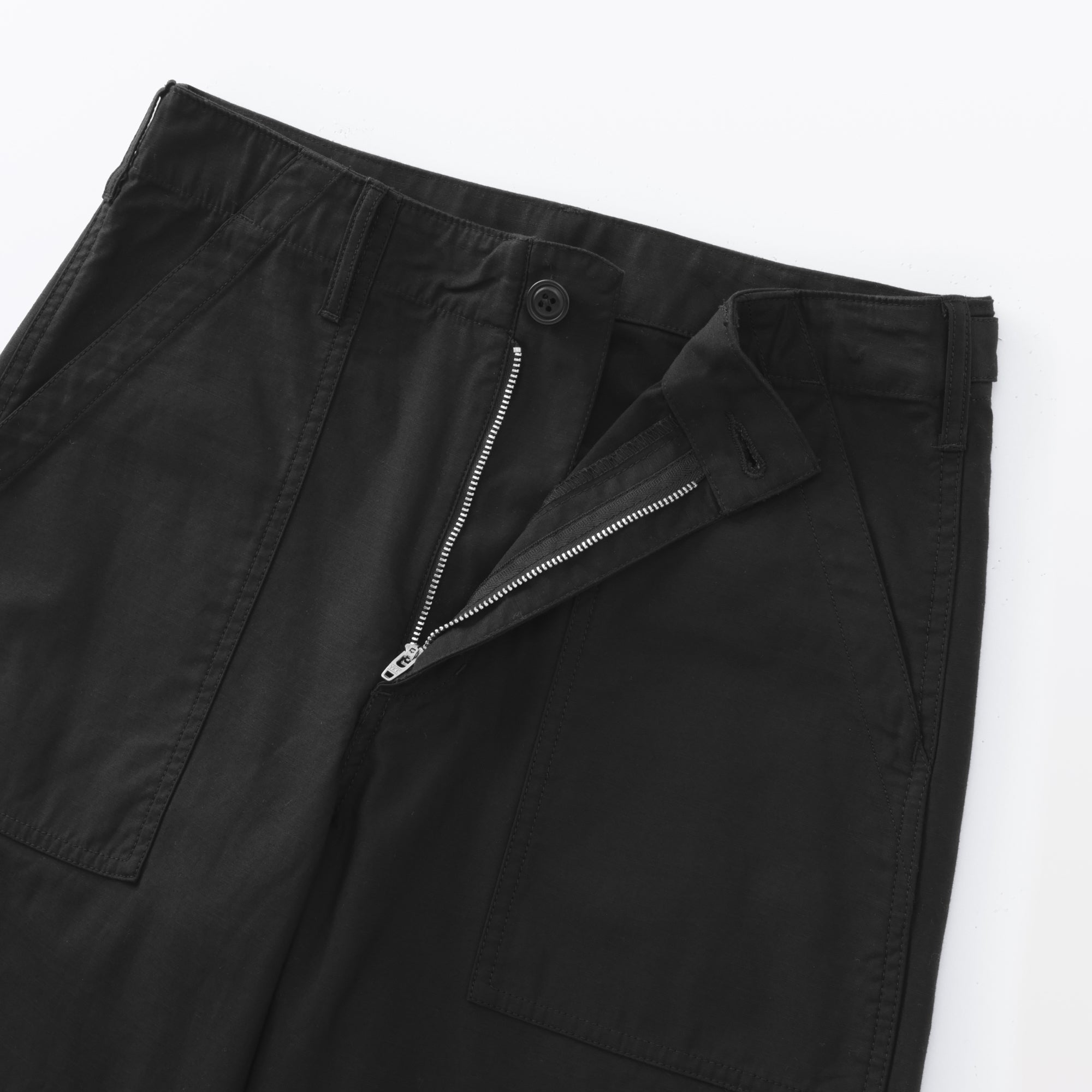 Cotton Satin Baker Pants