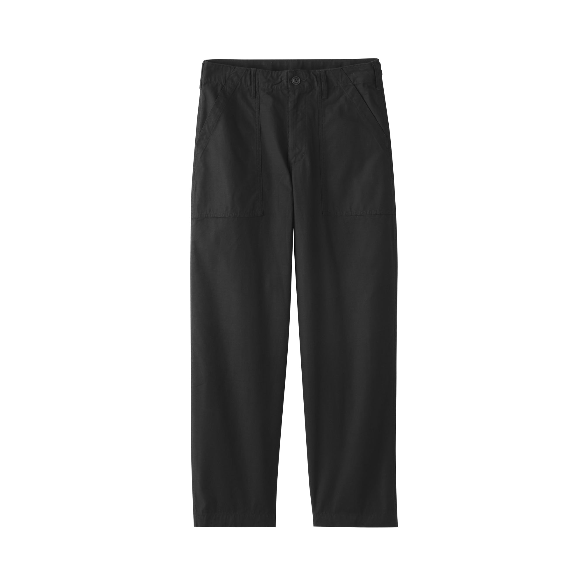 Cotton Satin Baker Pants